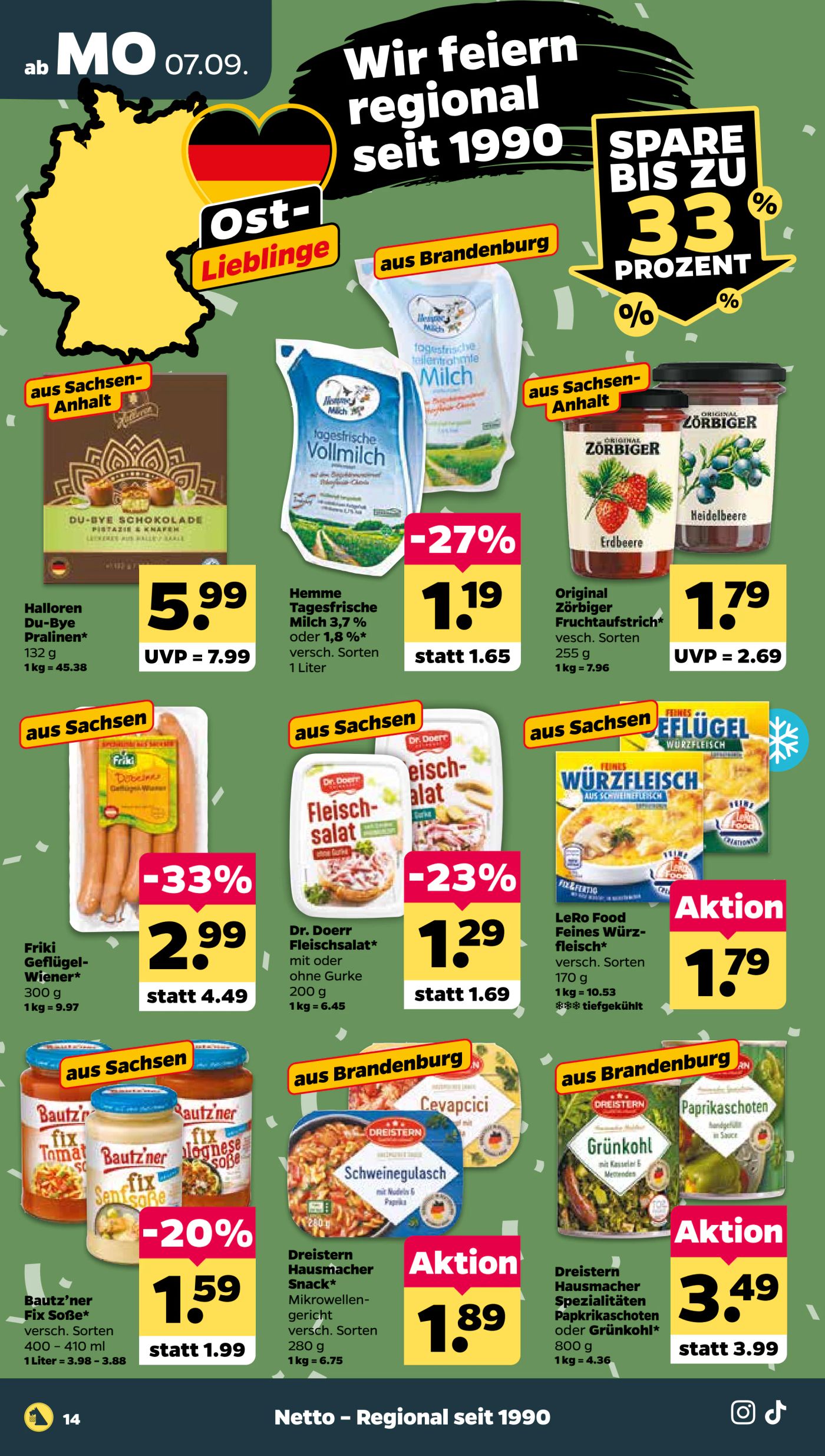 netto - Netto Prospekt nächste Woche – von Montag 07.09.2026 bis Samstag 12.09.2026 - page: 16