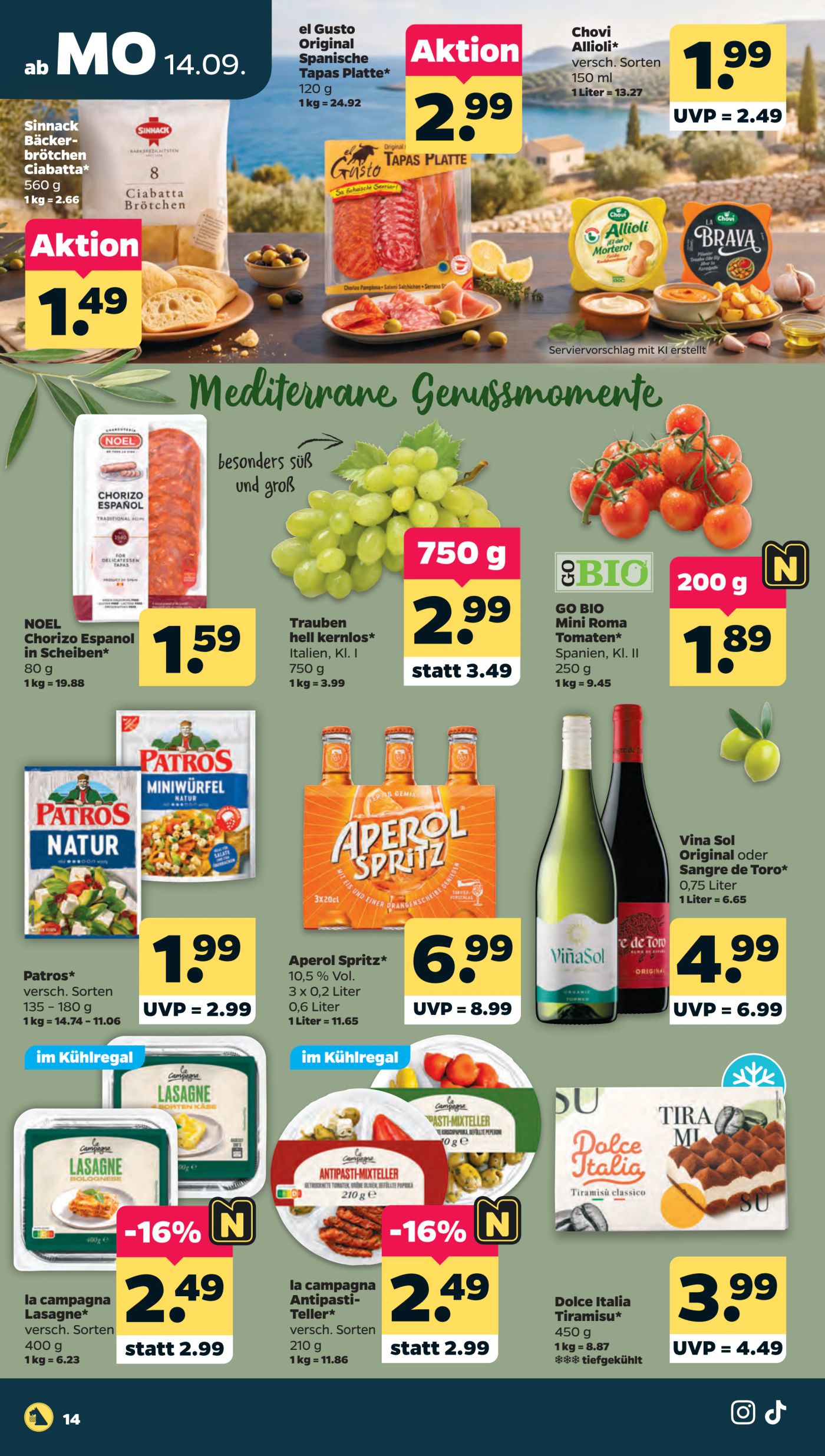 netto - Netto Prospekt nächste Woche – von Montag 14.09.2026 bis Samstag 19.09.2026 - page: 16