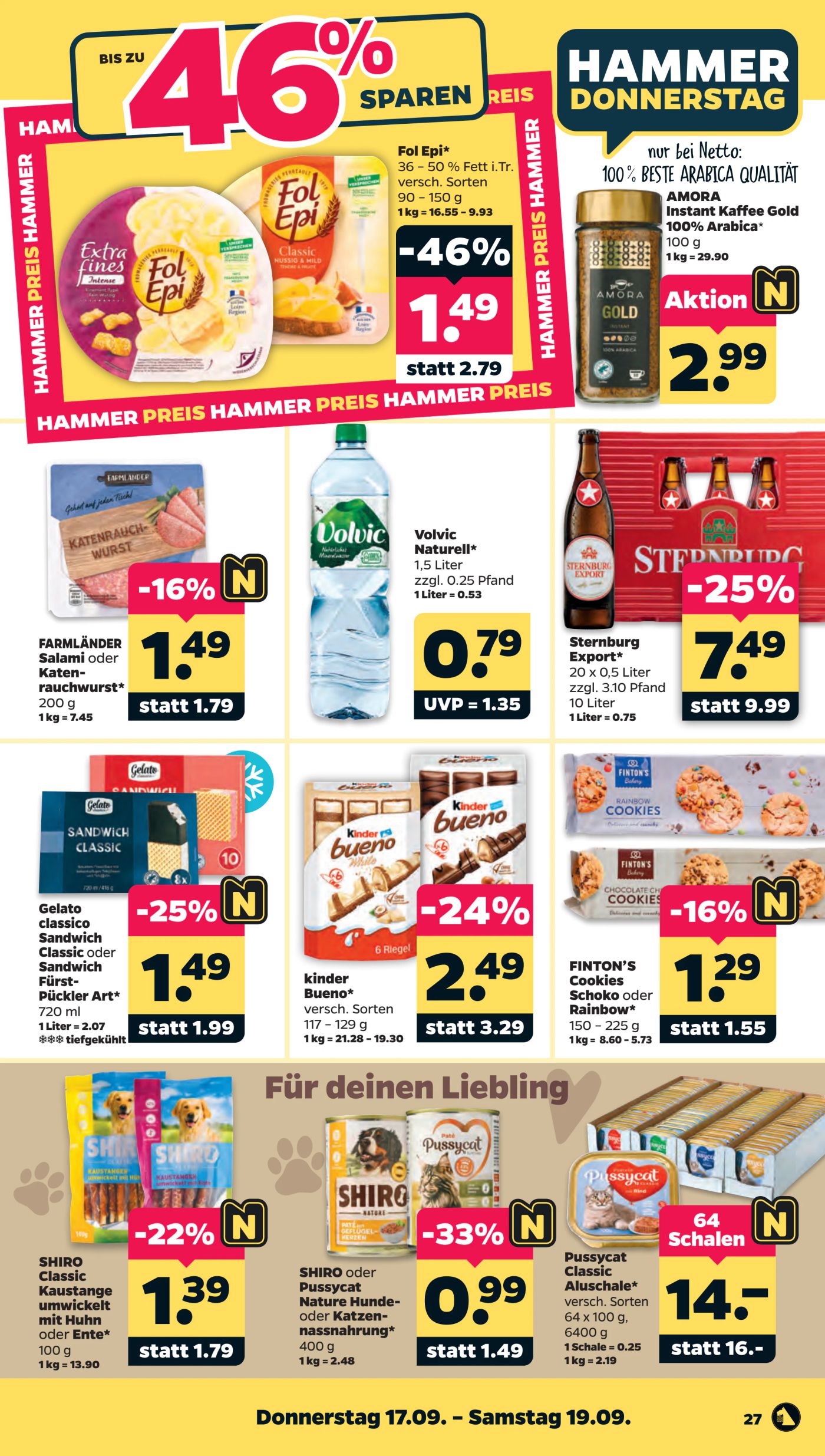 netto - Netto Prospekt nächste Woche – von Montag 14.09.2026 bis Samstag 19.09.2026 - page: 31