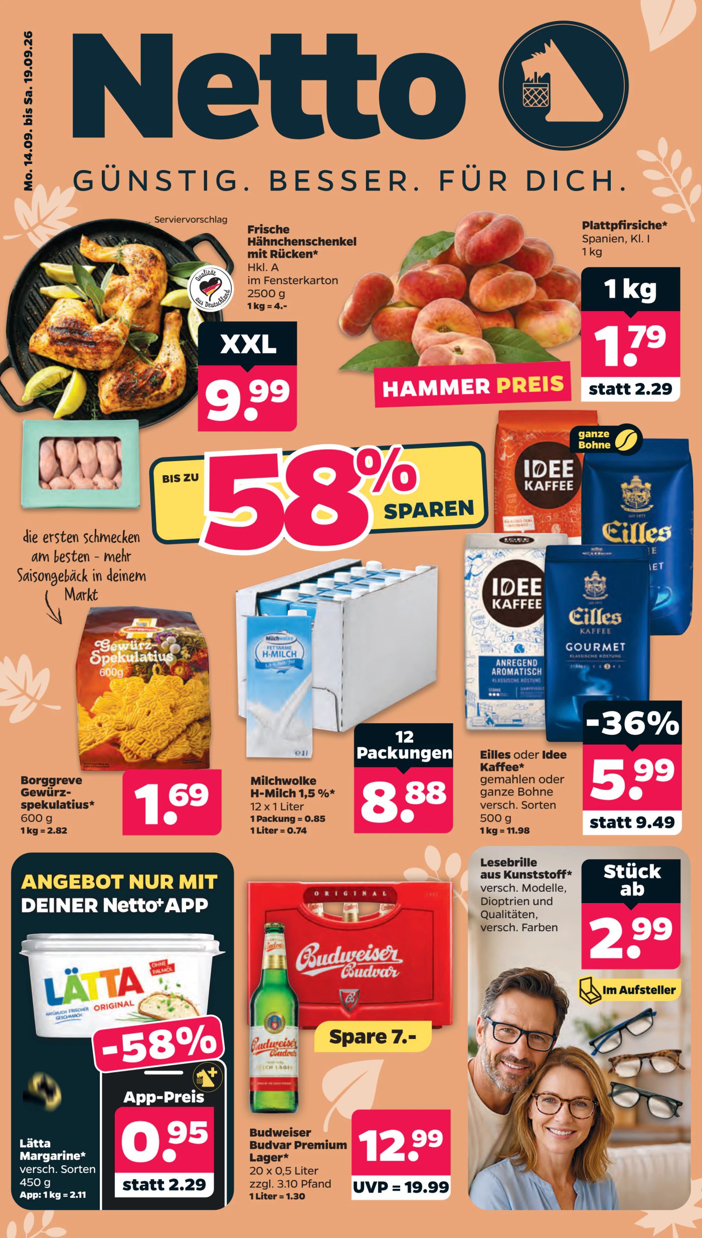 netto - Netto Prospekt nächste Woche – von Montag 14.09.2026 bis Samstag 19.09.2026