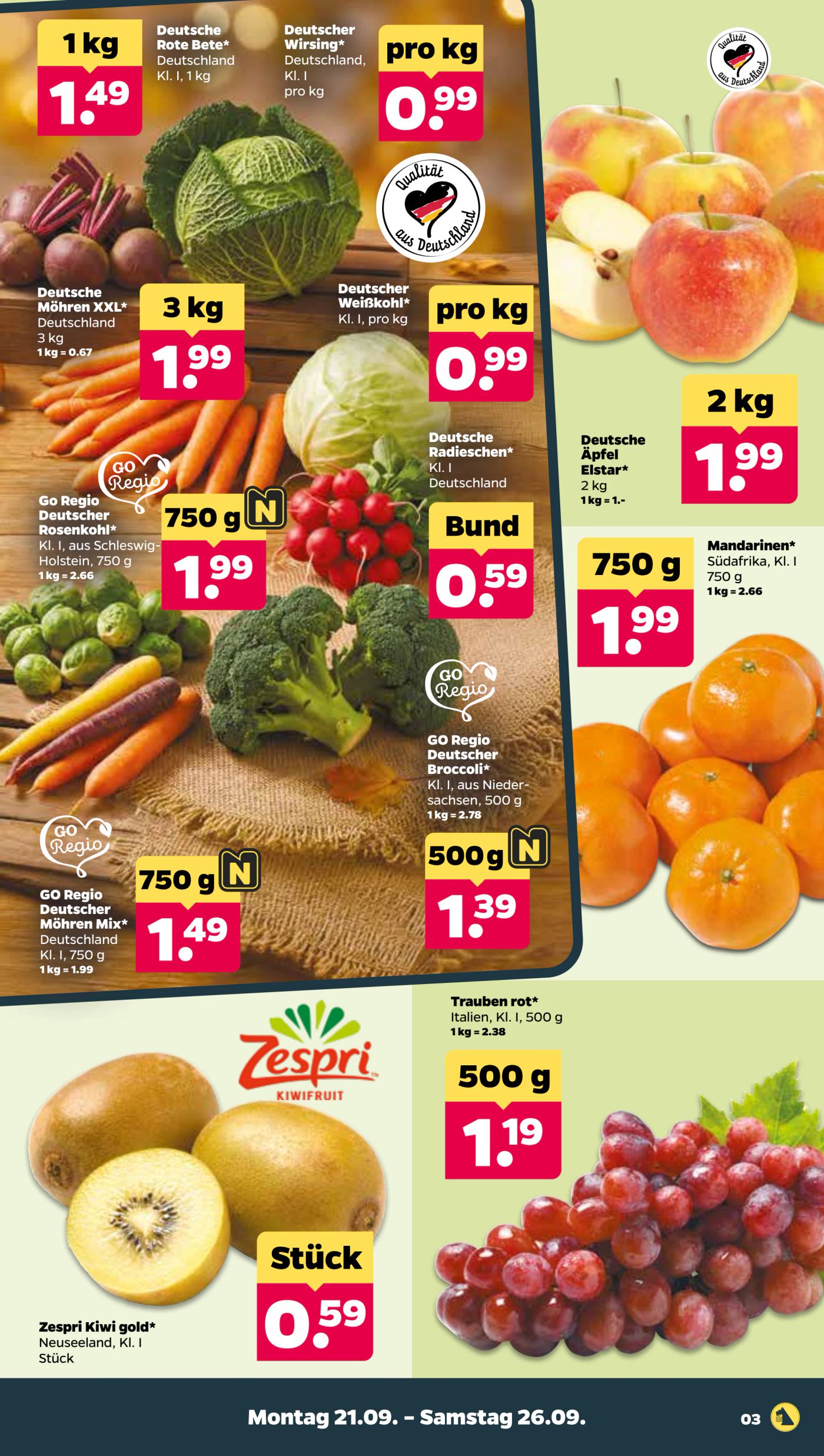 netto - Netto Prospekt nächste Woche – von Montag 21.09.2026 bis Samstag 26.09.2026 - page: 3