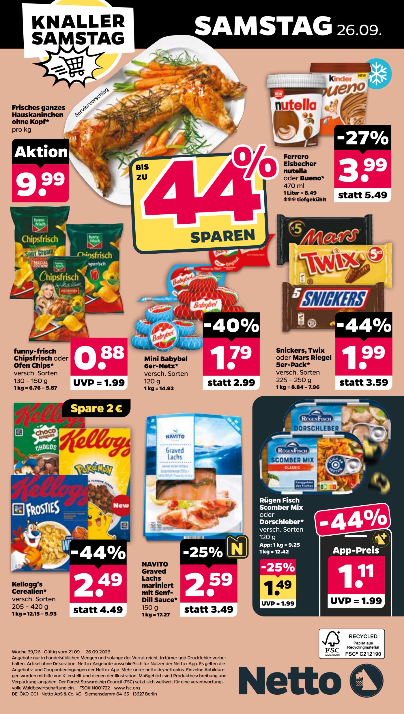 netto - Netto Prospekt nächste Woche – von Montag 21.09.2026 bis Samstag 26.09.2026 - page: 36