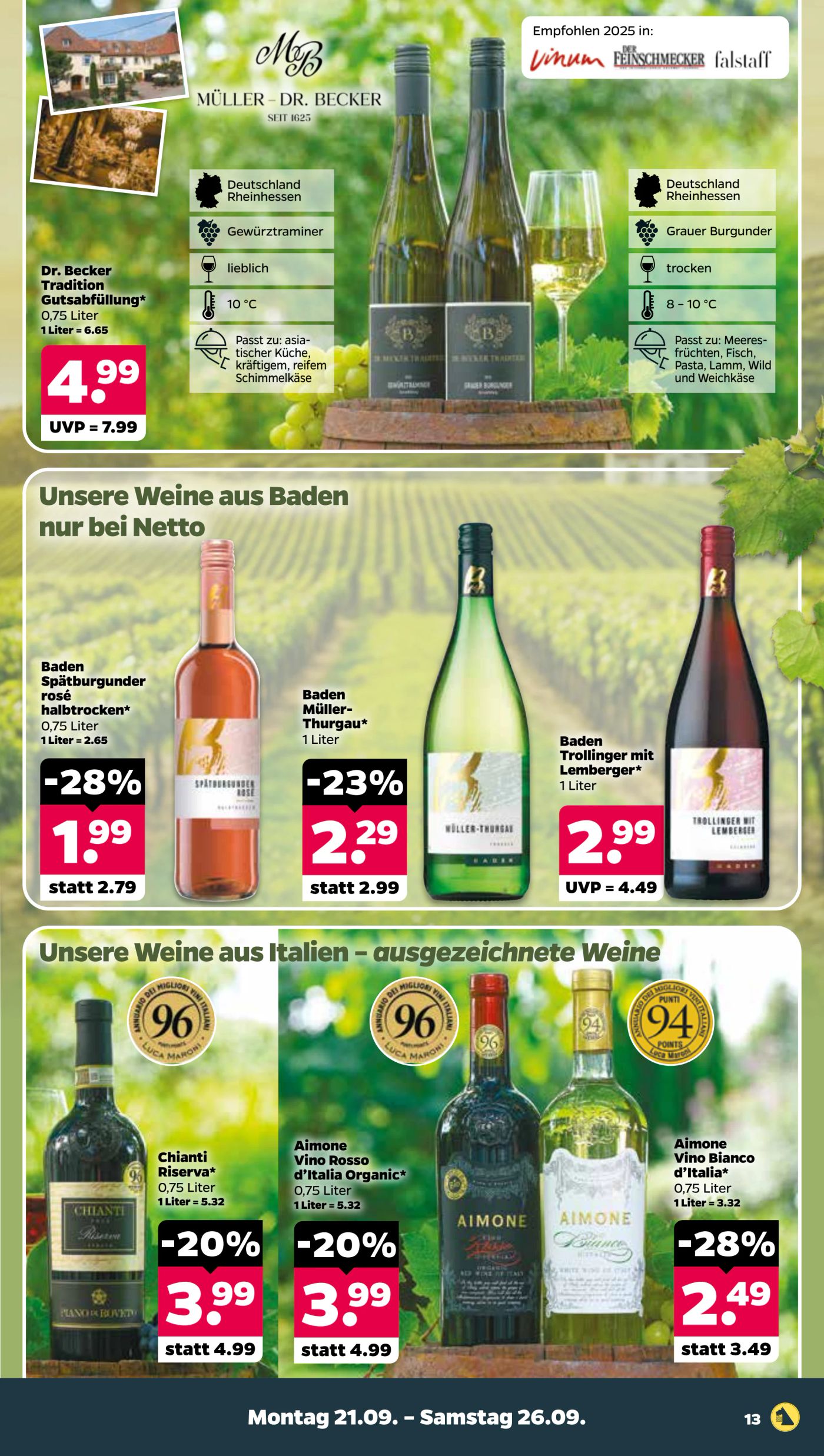 netto - Netto Prospekt nächste Woche – von Montag 21.09.2026 bis Samstag 26.09.2026 - page: 15