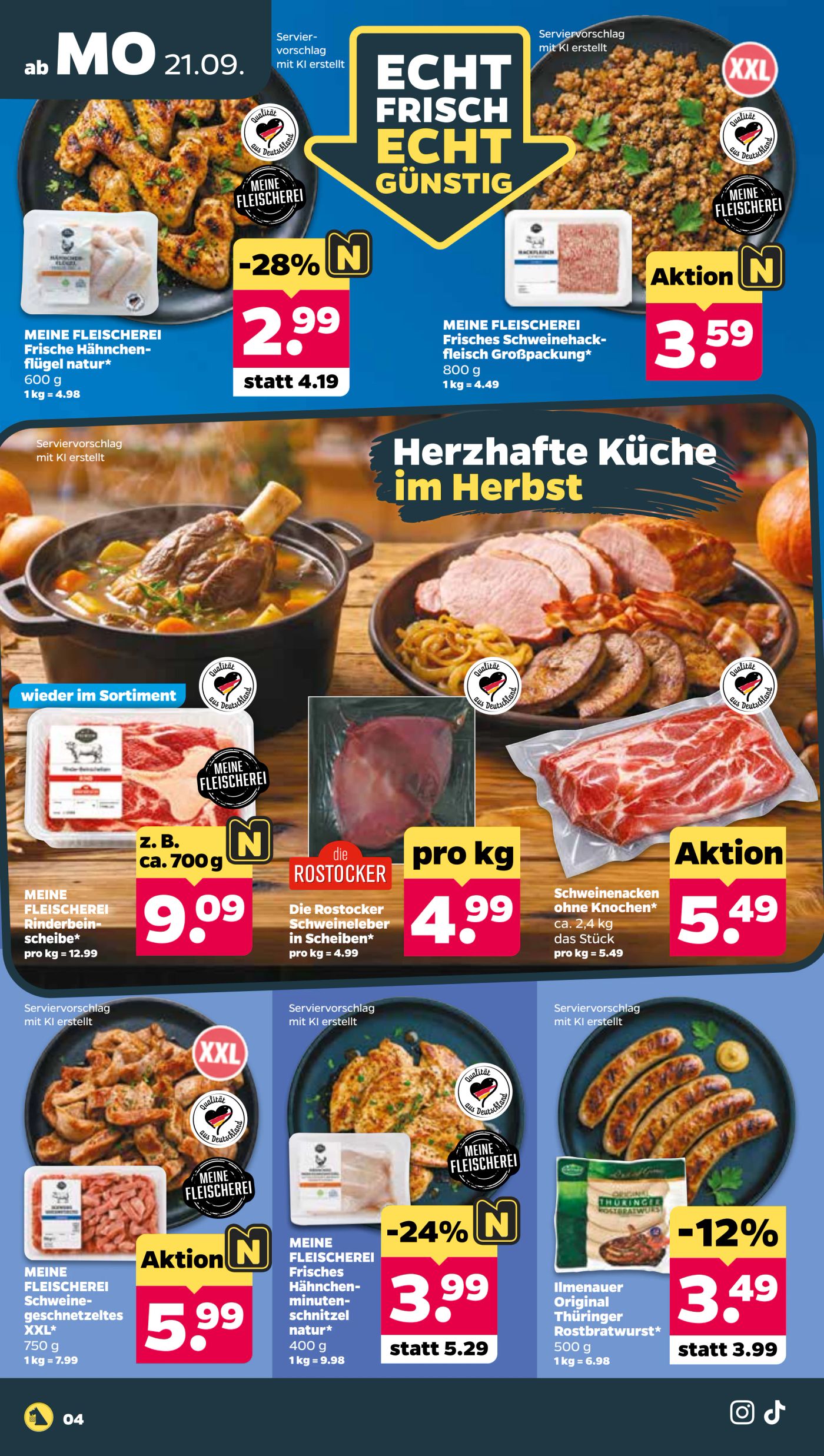 netto - Netto Prospekt nächste Woche – von Montag 21.09.2026 bis Samstag 26.09.2026 - page: 4