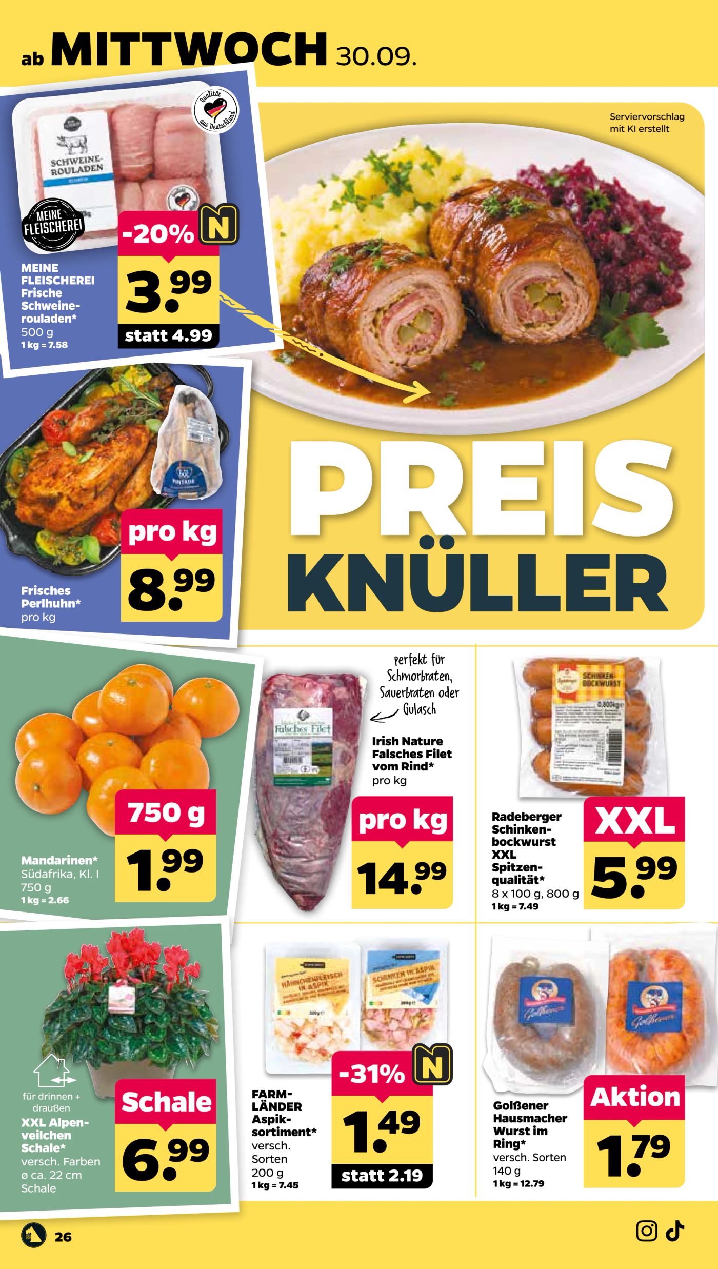 netto - Netto Prospekt nächste Woche – von Montag 28.09.2026 bis Freitag 02.10.2026 - page: 34