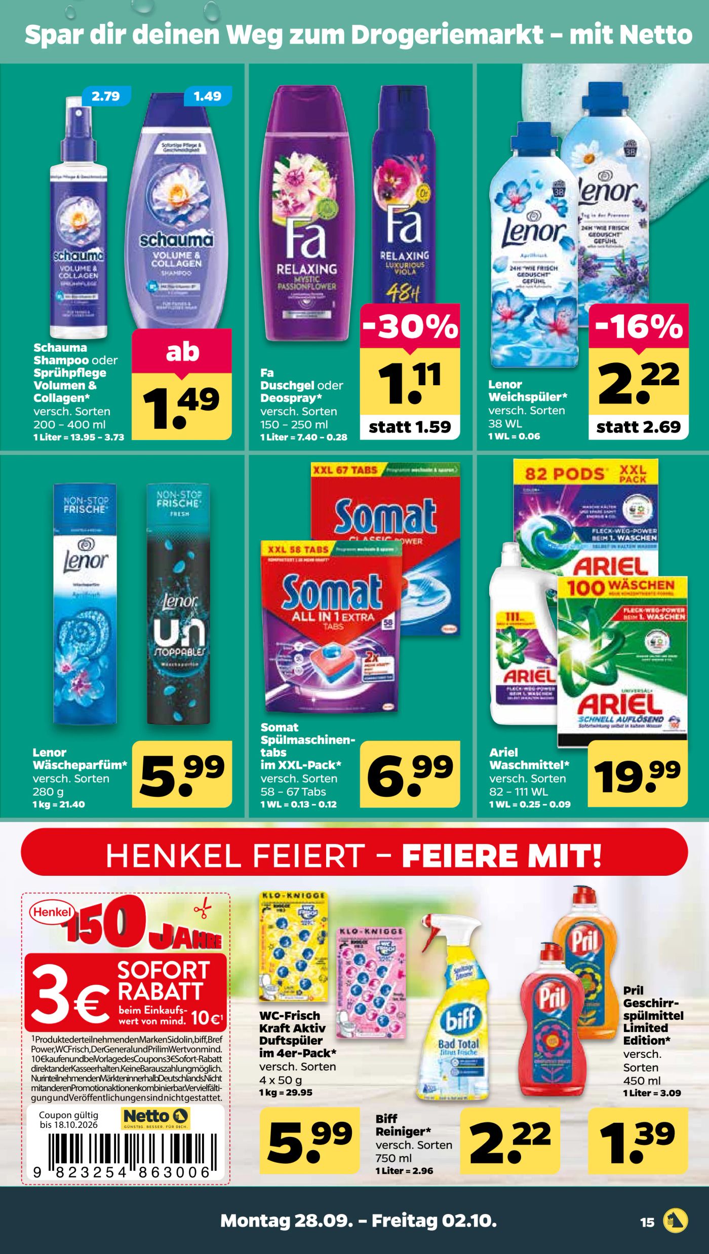 netto - Netto Prospekt nächste Woche – von Montag 28.09.2026 bis Freitag 02.10.2026 - page: 21