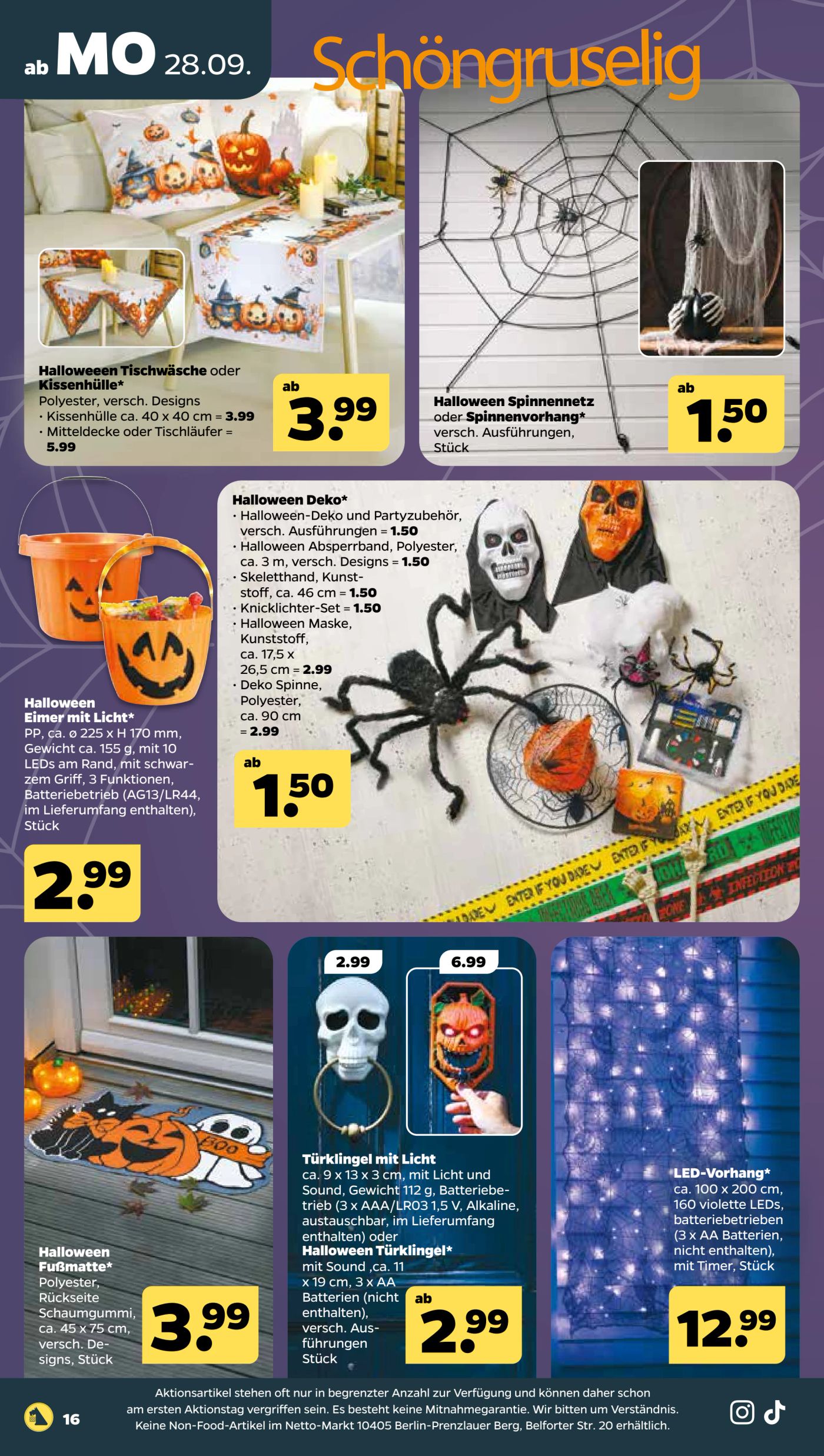 netto - Netto Prospekt nächste Woche – von Montag 28.09.2026 bis Freitag 02.10.2026 - page: 22