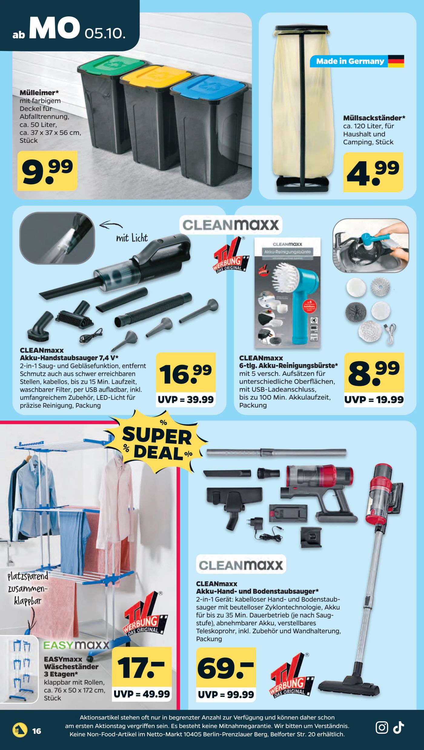 netto - Netto Prospekt nächste Woche – von Montag 05.10.2026 bis Samstag 10.10.2026 - page: 20