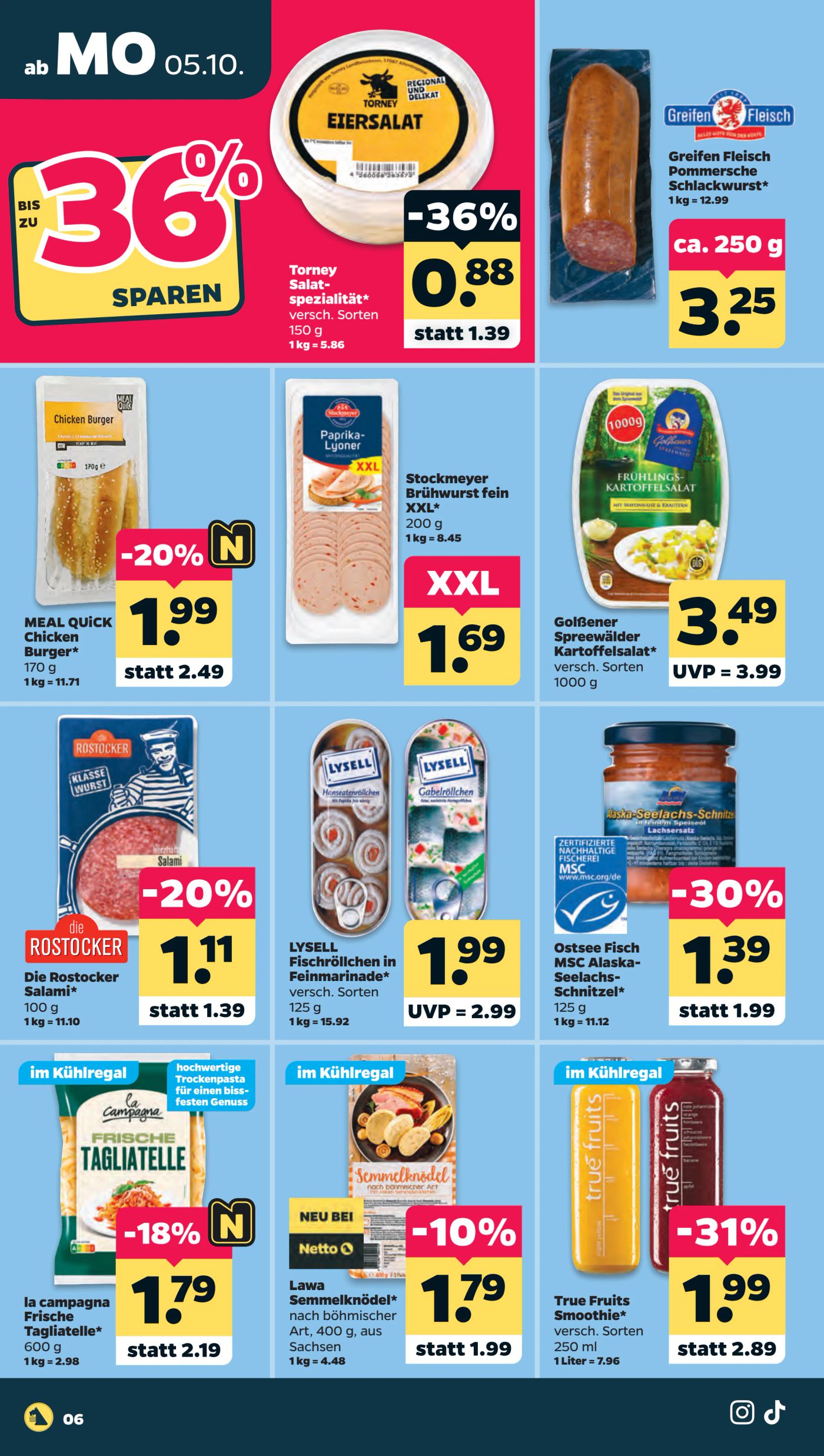 netto - Netto Prospekt nächste Woche – von Montag 05.10.2026 bis Samstag 10.10.2026 - page: 8