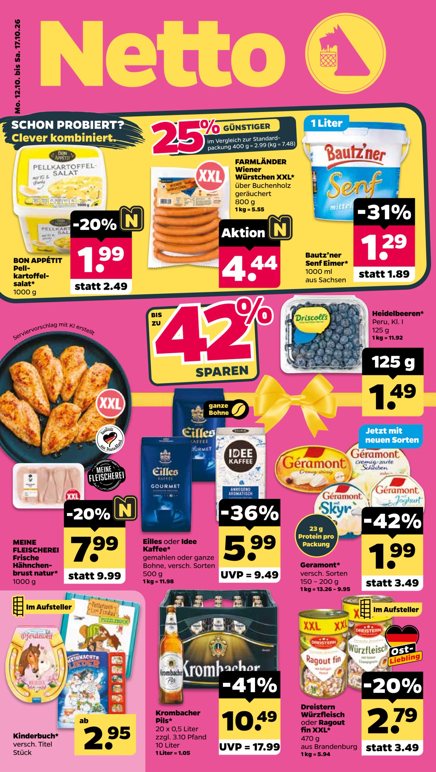 netto - Netto Prospekt nächste Woche – von Montag 12.10.2026 bis Samstag 17.10.2026