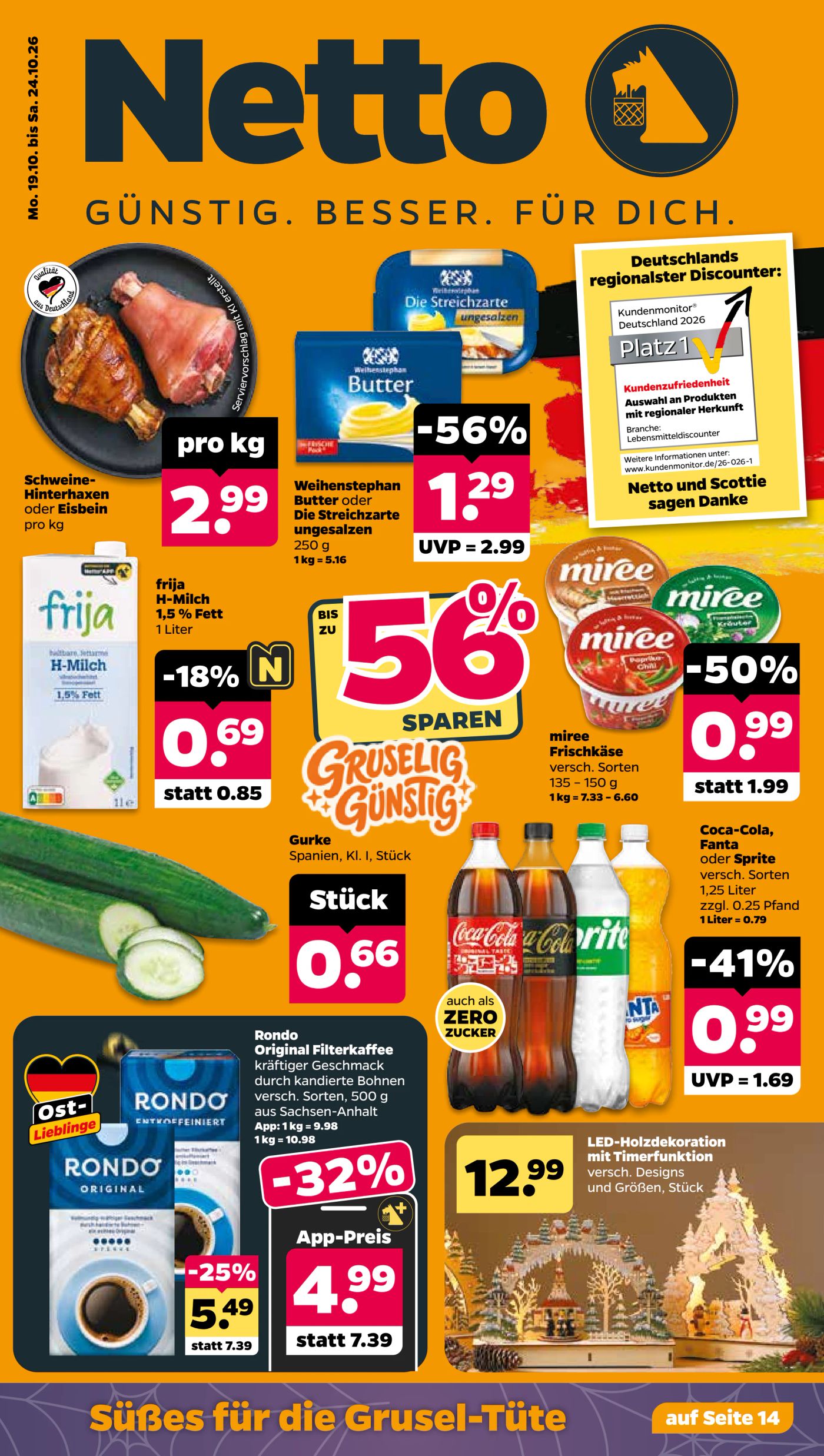 netto - Netto Prospekt nächste Woche – von Montag 19.10.2026 bis Samstag 24.10.2026