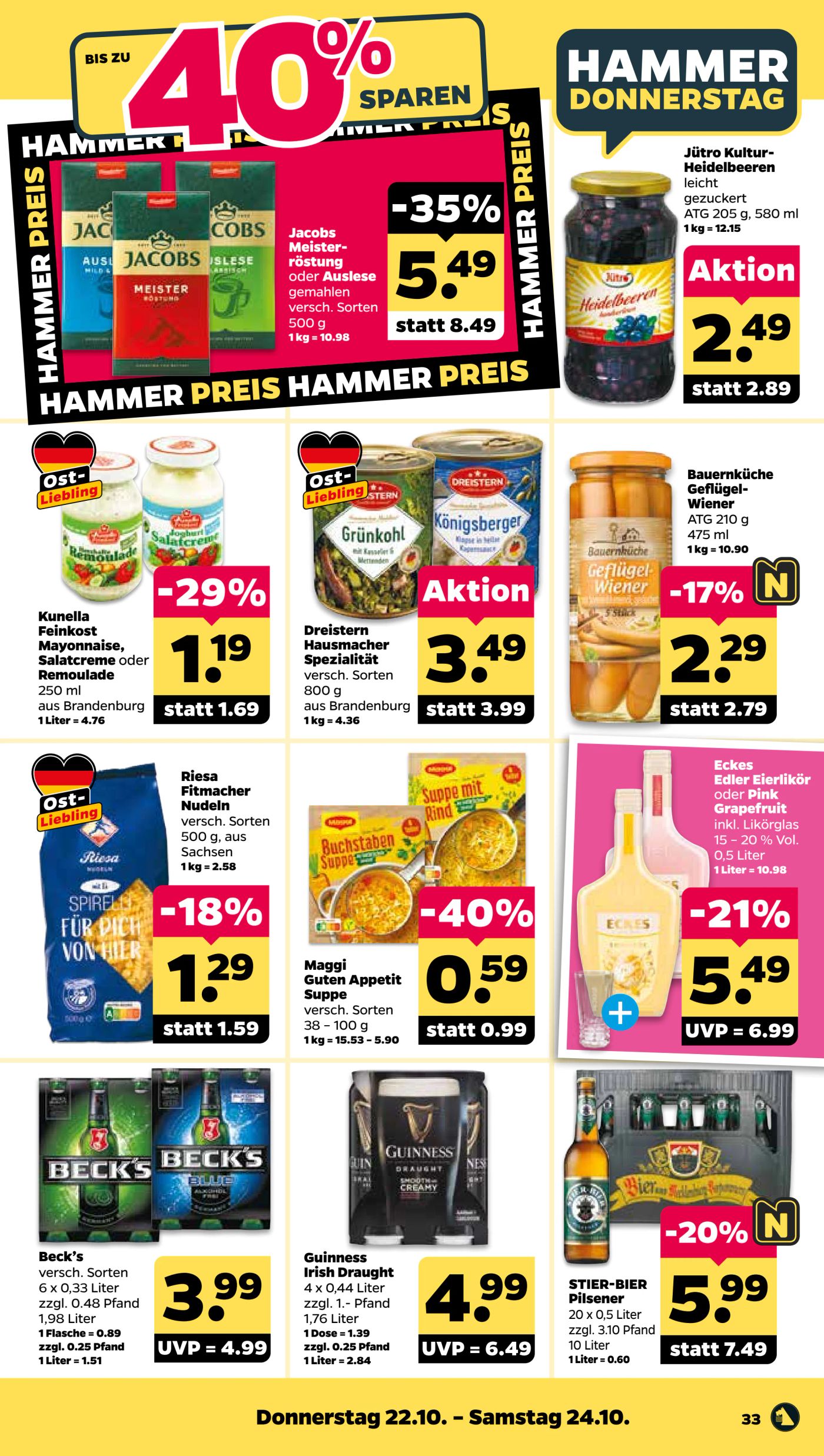 netto - Netto Prospekt nächste Woche – von Montag 19.10.2026 bis Samstag 24.10.2026 - page: 39