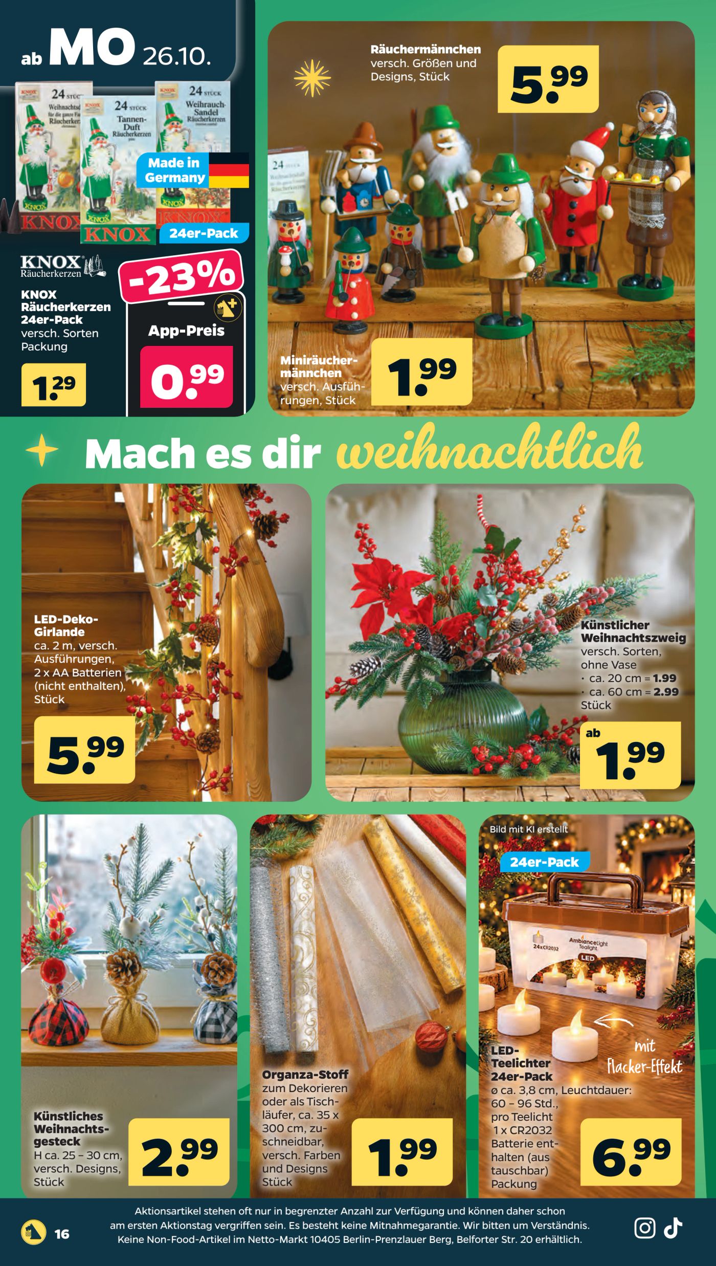 netto - Netto Prospekt nächste Woche – von Montag 26.10.2026 bis Samstag 31.10.2026 - page: 20
