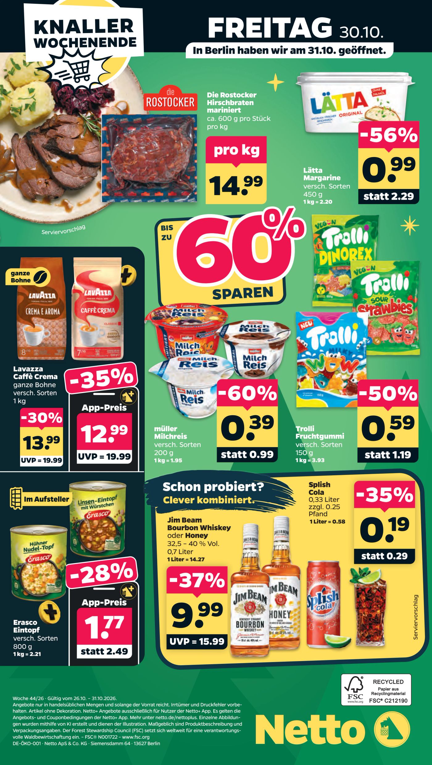 netto - Netto Prospekt nächste Woche – von Montag 26.10.2026 bis Samstag 31.10.2026 - page: 38