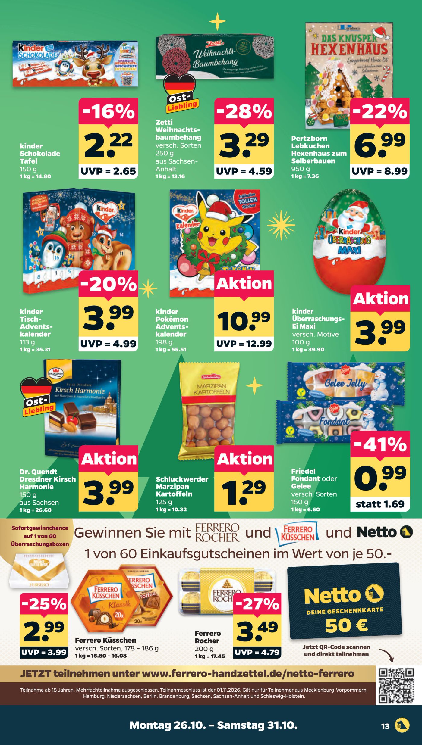 netto - Netto Prospekt nächste Woche – von Montag 26.10.2026 bis Samstag 31.10.2026 - page: 17