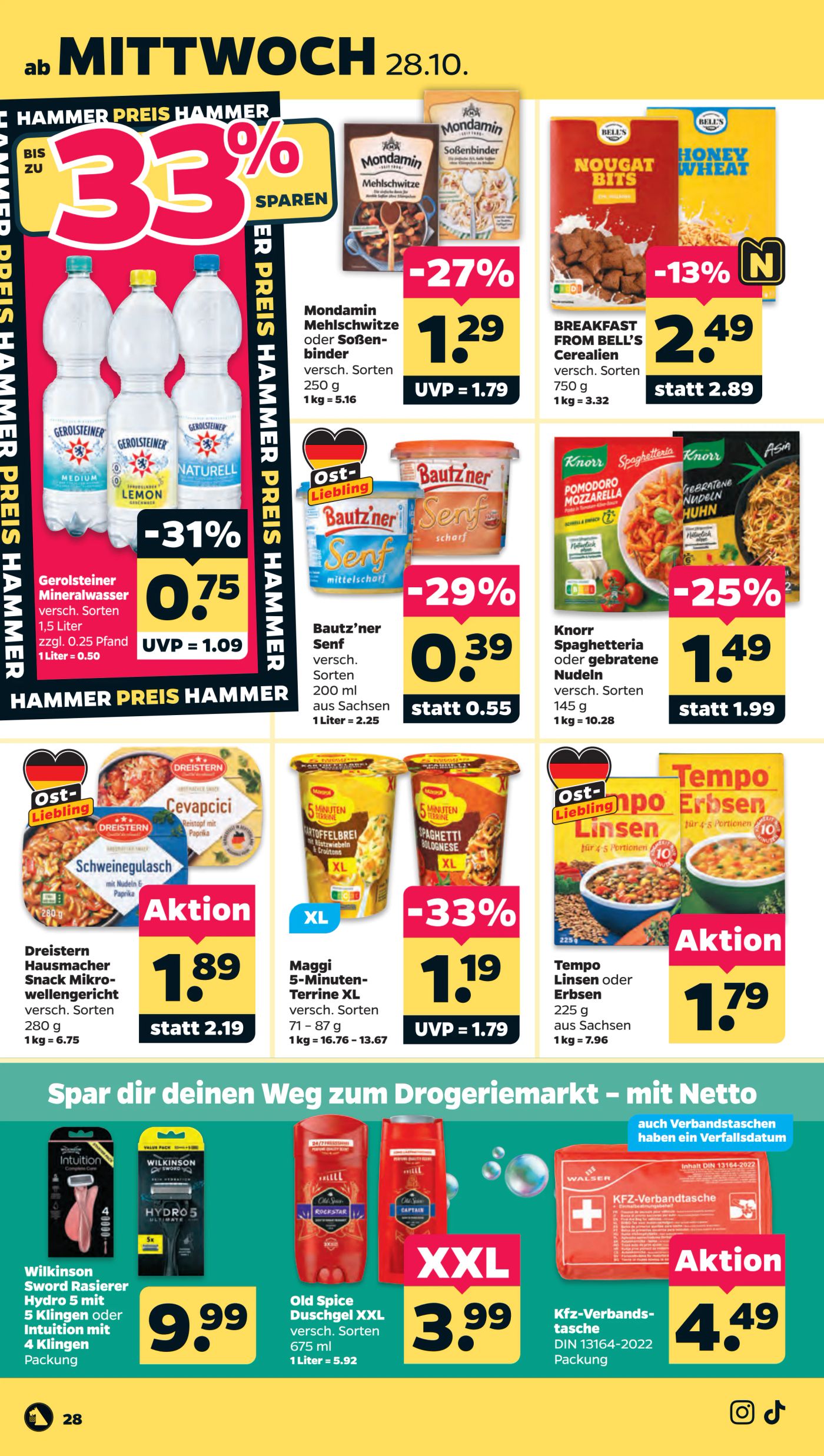 netto - Netto Prospekt nächste Woche – von Montag 26.10.2026 bis Samstag 31.10.2026 - page: 34