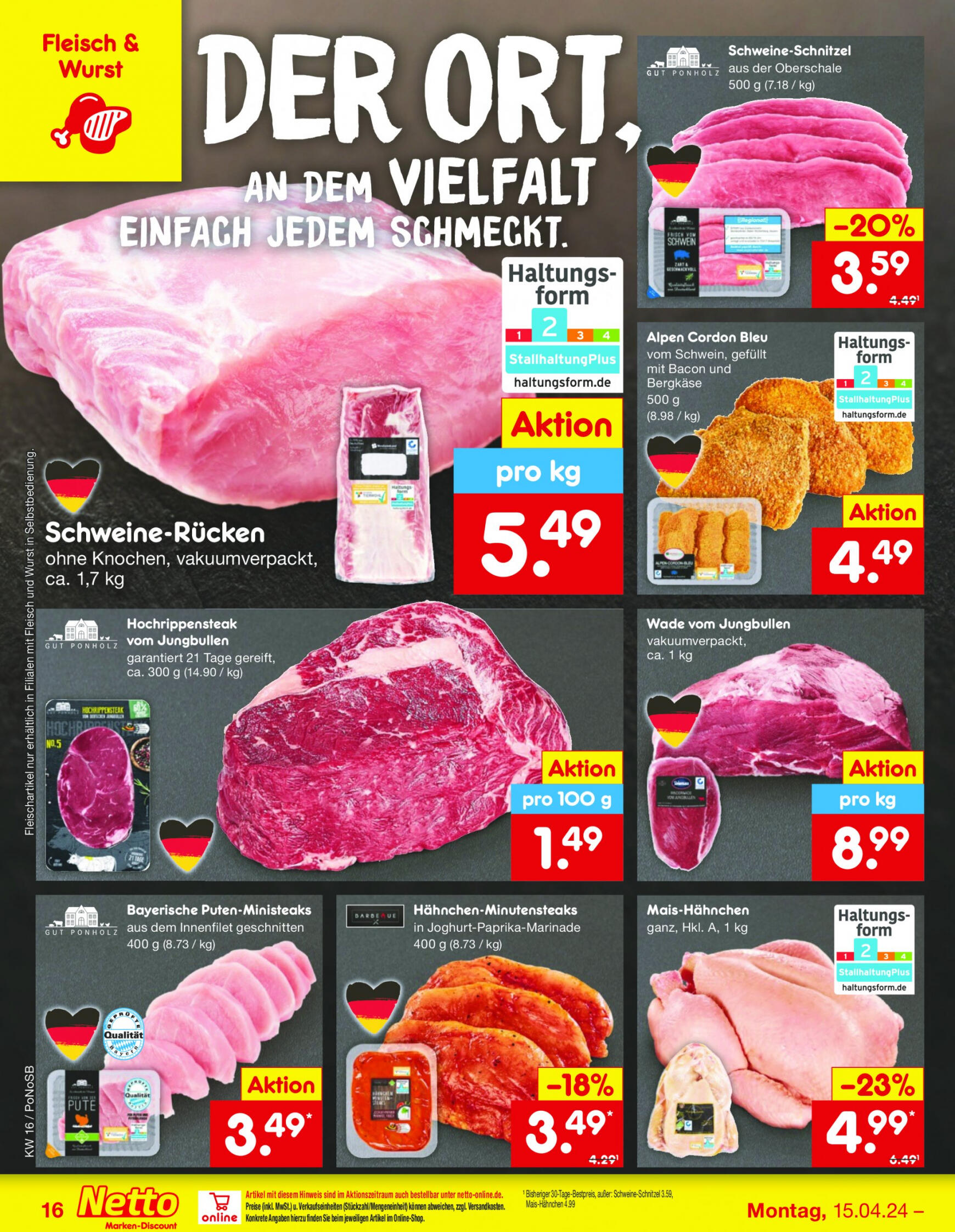 netto - Flyer Netto aktuell 15.04. - 20.04. - page: 18