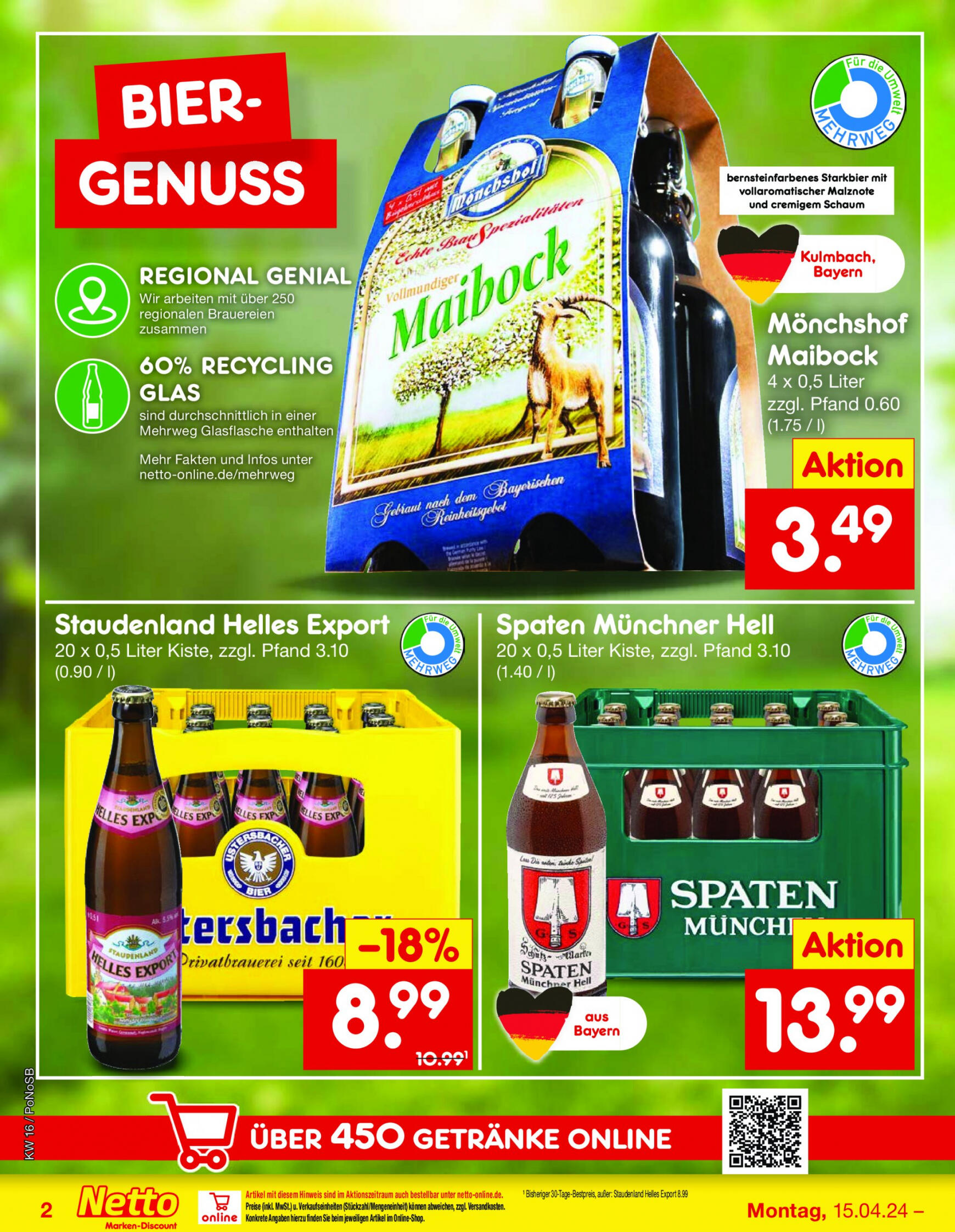 netto - Flyer Netto aktuell 15.04. - 20.04. - page: 22