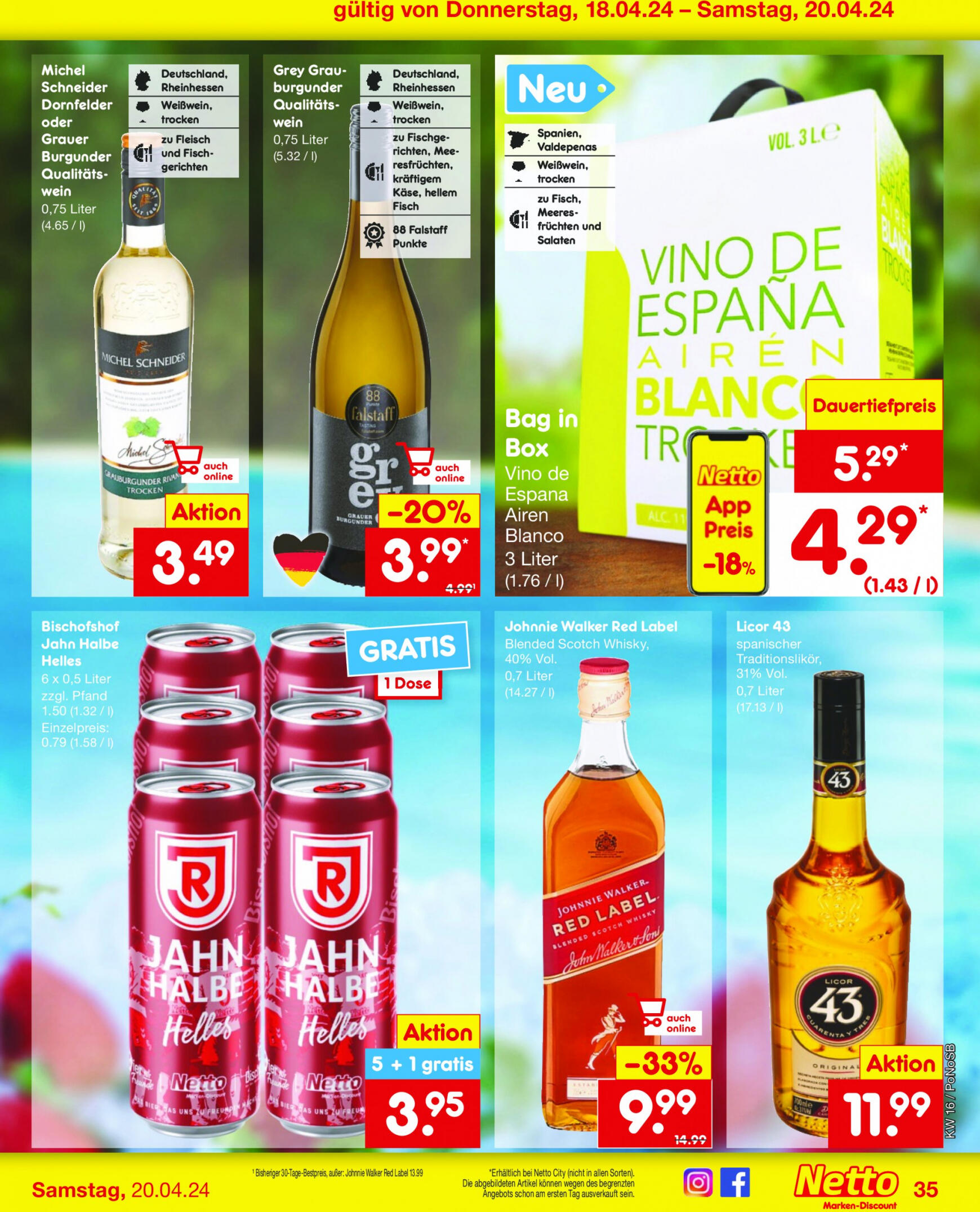netto - Flyer Netto aktuell 15.04. - 20.04. - page: 41