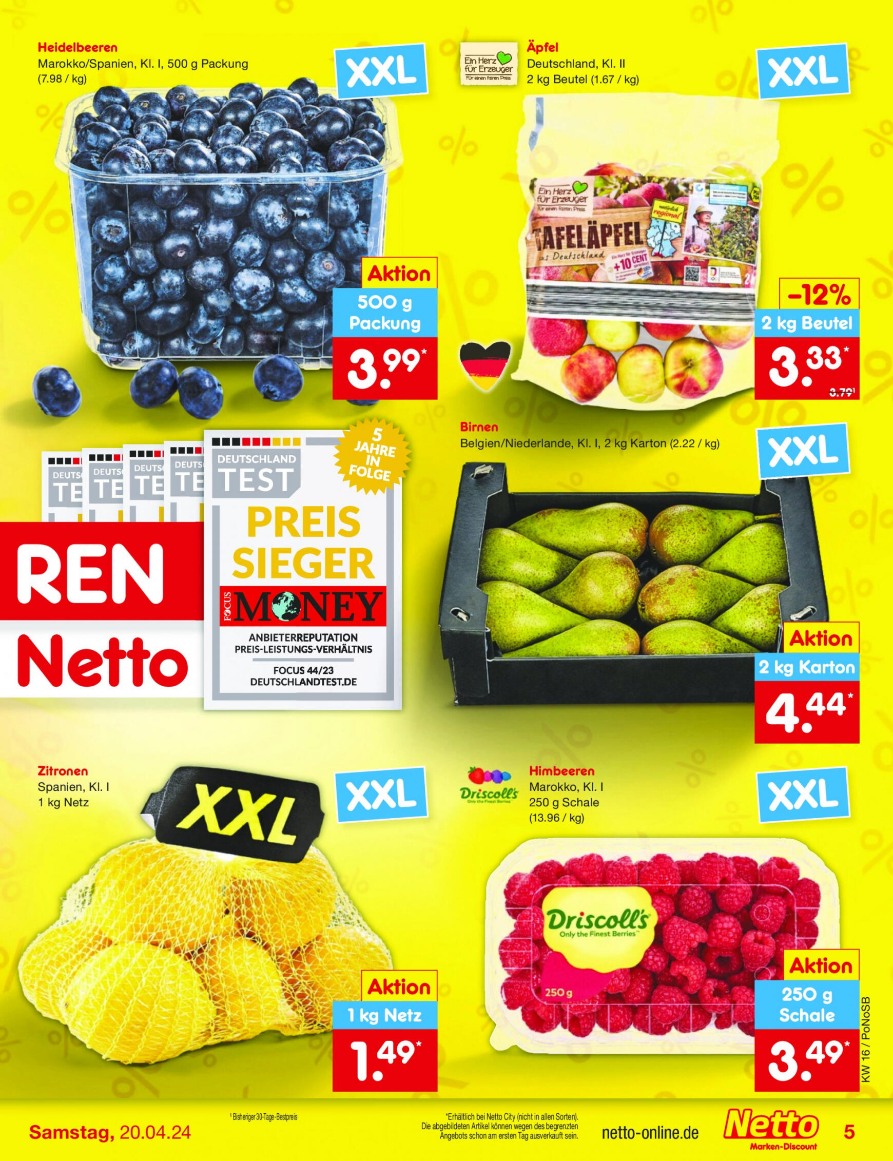 netto - Flyer Netto aktuell 15.04. - 20.04. - page: 5
