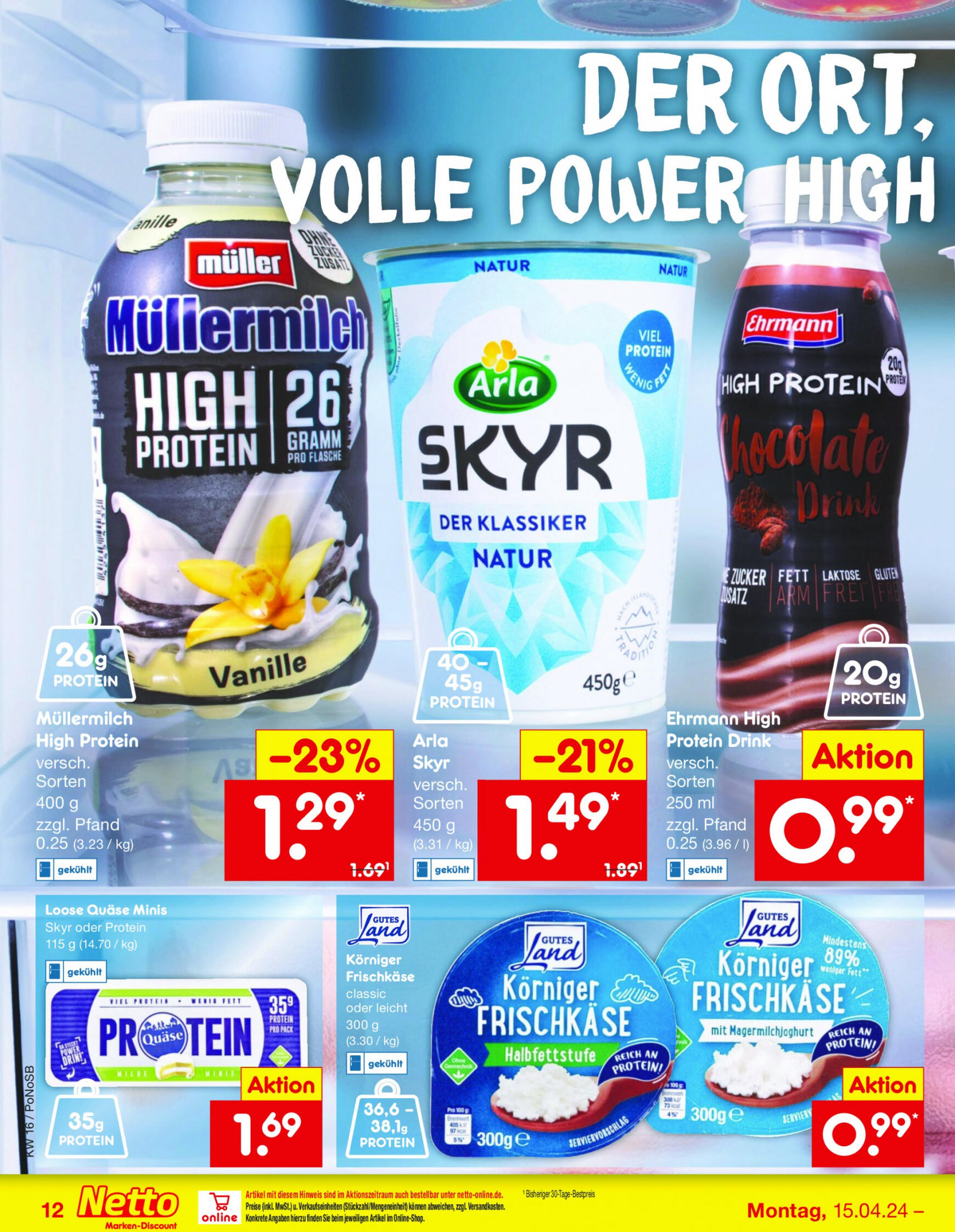 netto - Flyer Netto aktuell 15.04. - 20.04. - page: 12