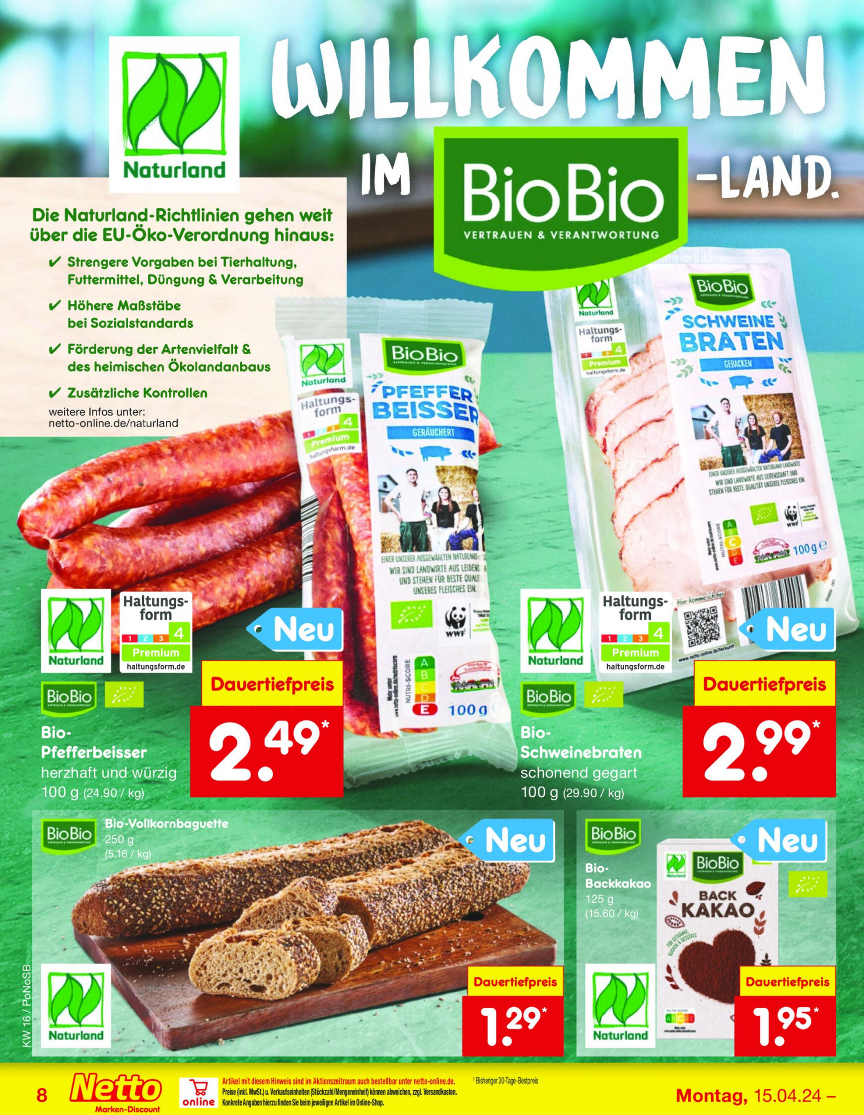 netto - Flyer Netto aktuell 15.04. - 20.04. - page: 8