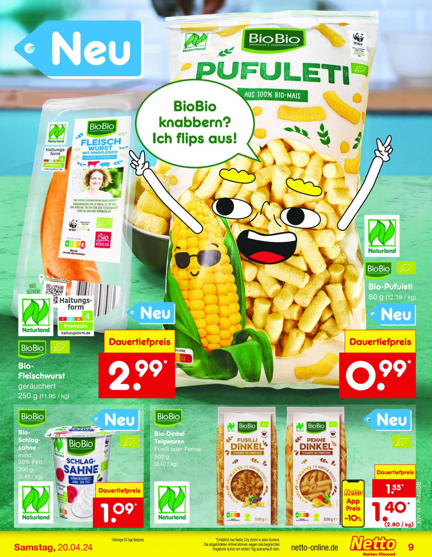 netto - Flyer Netto aktuell 15.04. - 20.04. - page: 9