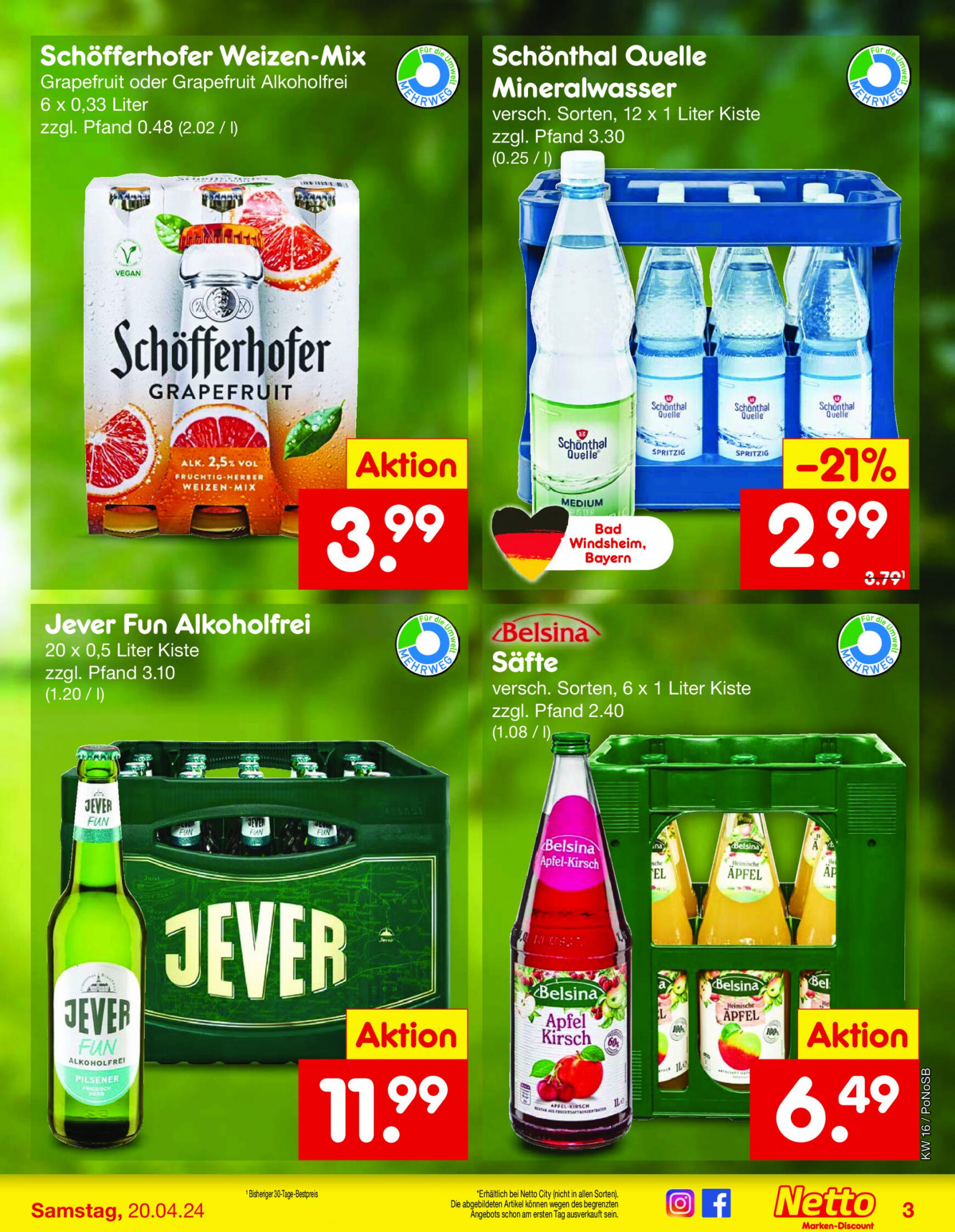 netto - Flyer Netto aktuell 15.04. - 20.04. - page: 23