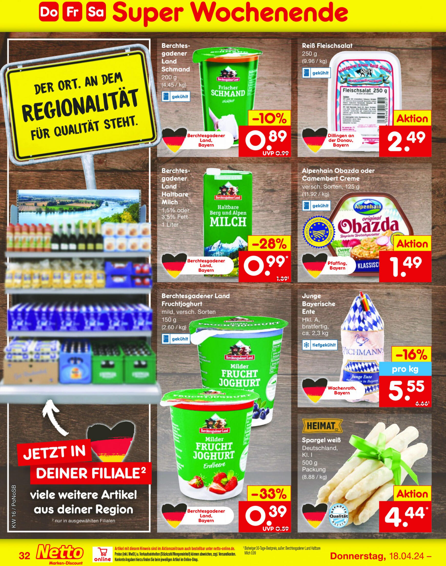 netto - Flyer Netto aktuell 15.04. - 20.04. - page: 38