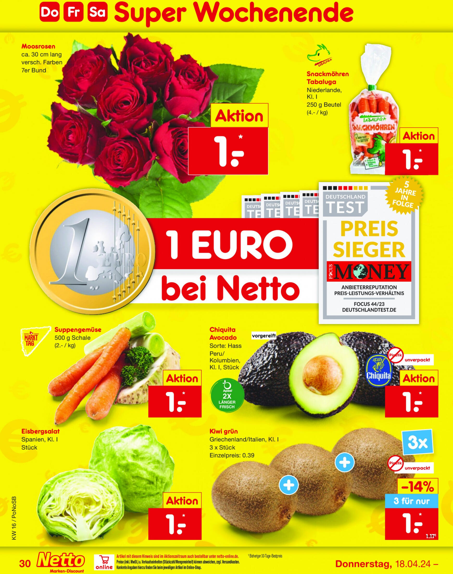 netto - Flyer Netto aktuell 15.04. - 20.04. - page: 36
