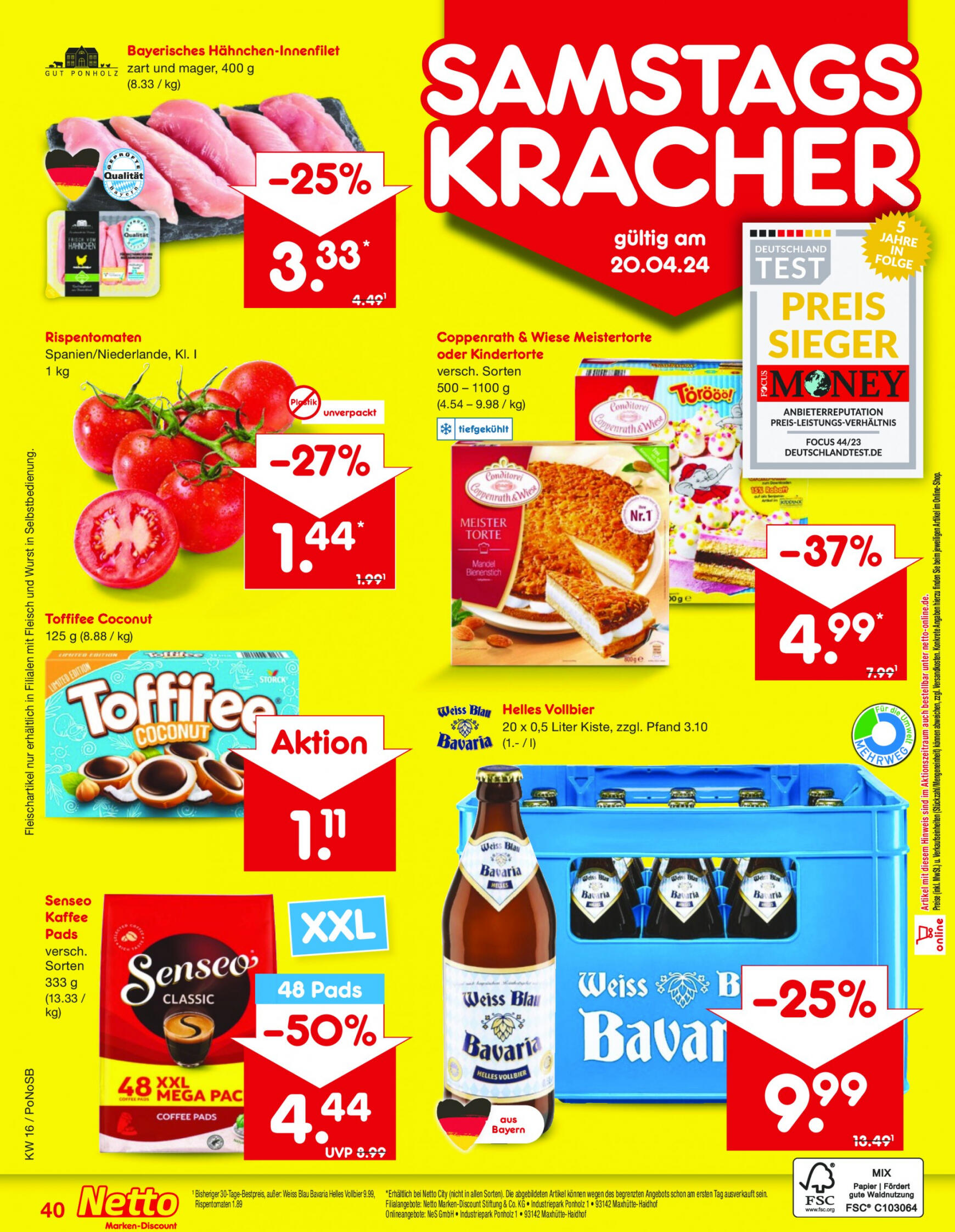 netto - Flyer Netto aktuell 15.04. - 20.04. - page: 46