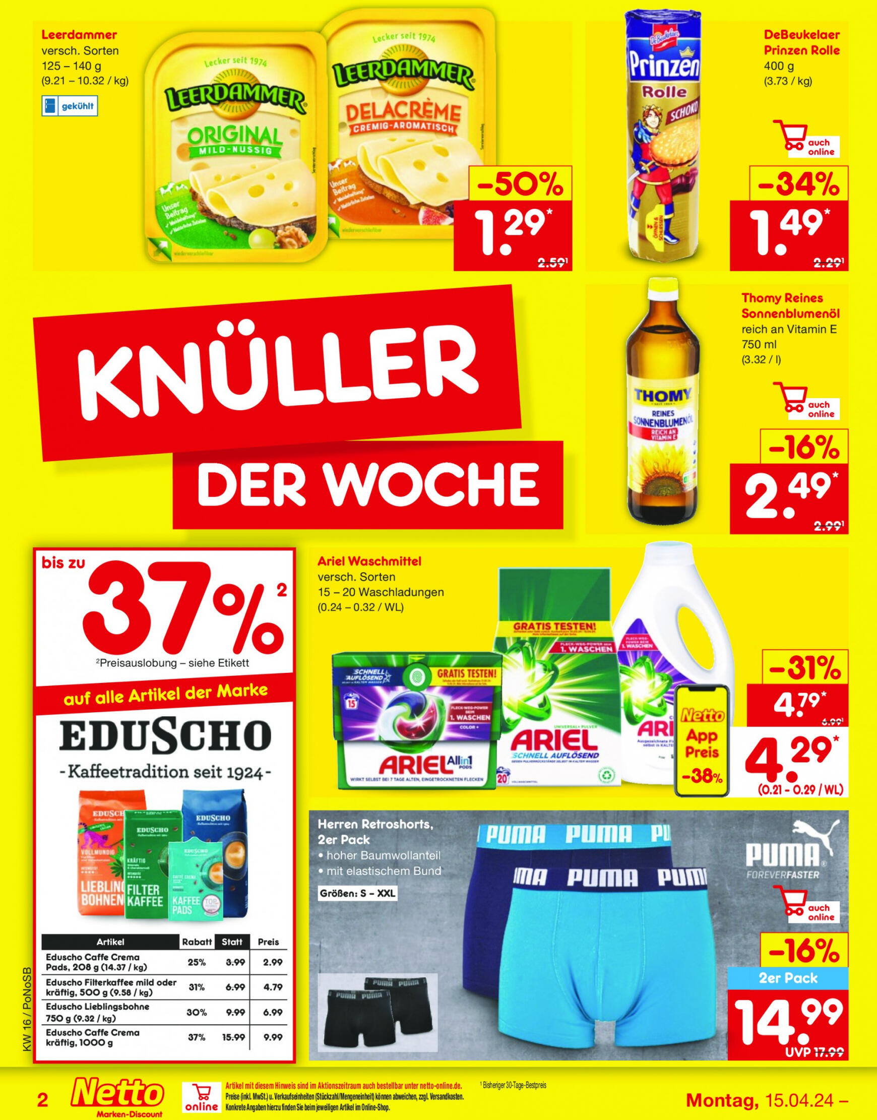 netto - Flyer Netto aktuell 15.04. - 20.04. - page: 2