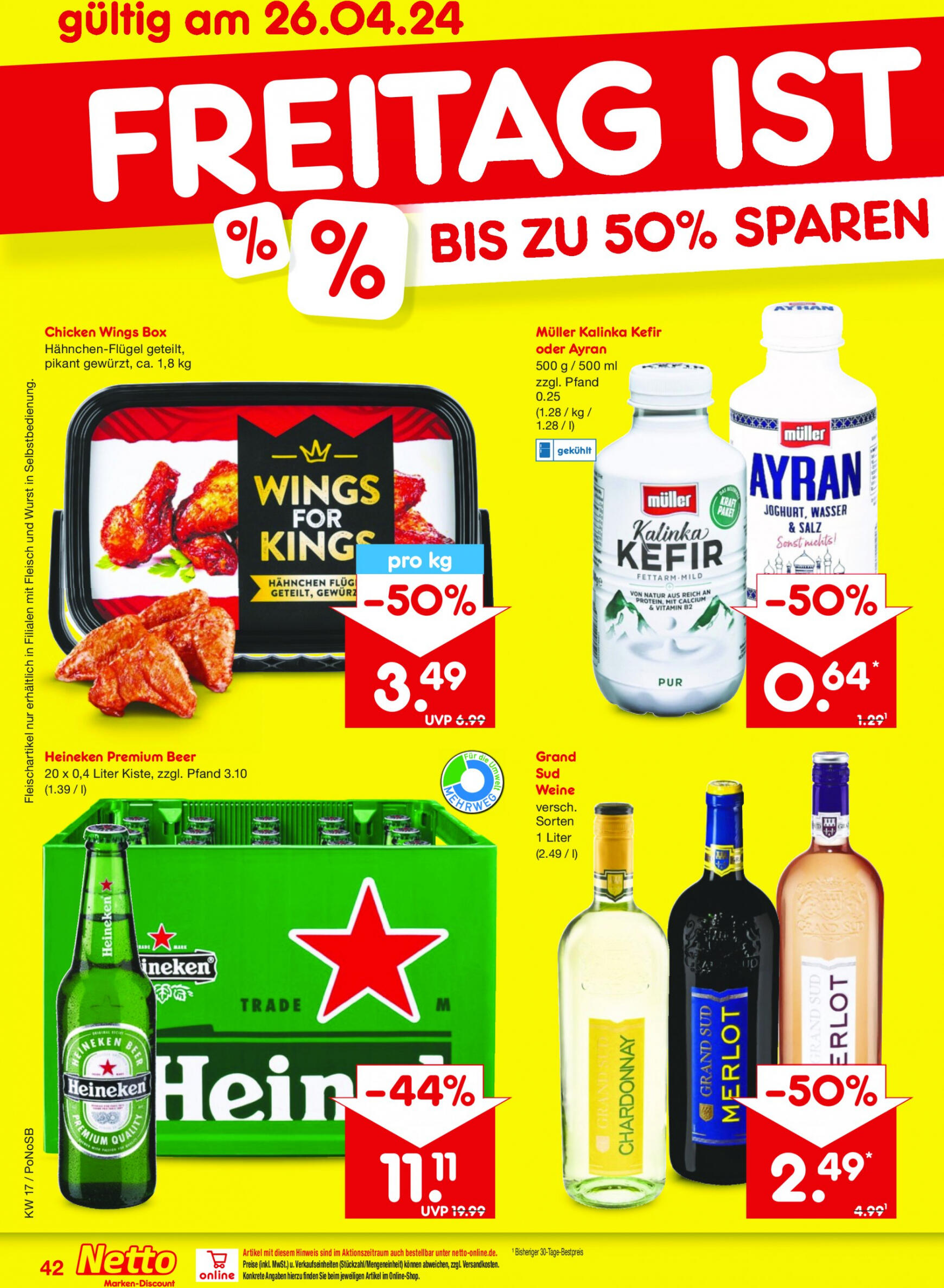 netto - Flyer Netto aktuell 22.04. - 27.04. - page: 48
