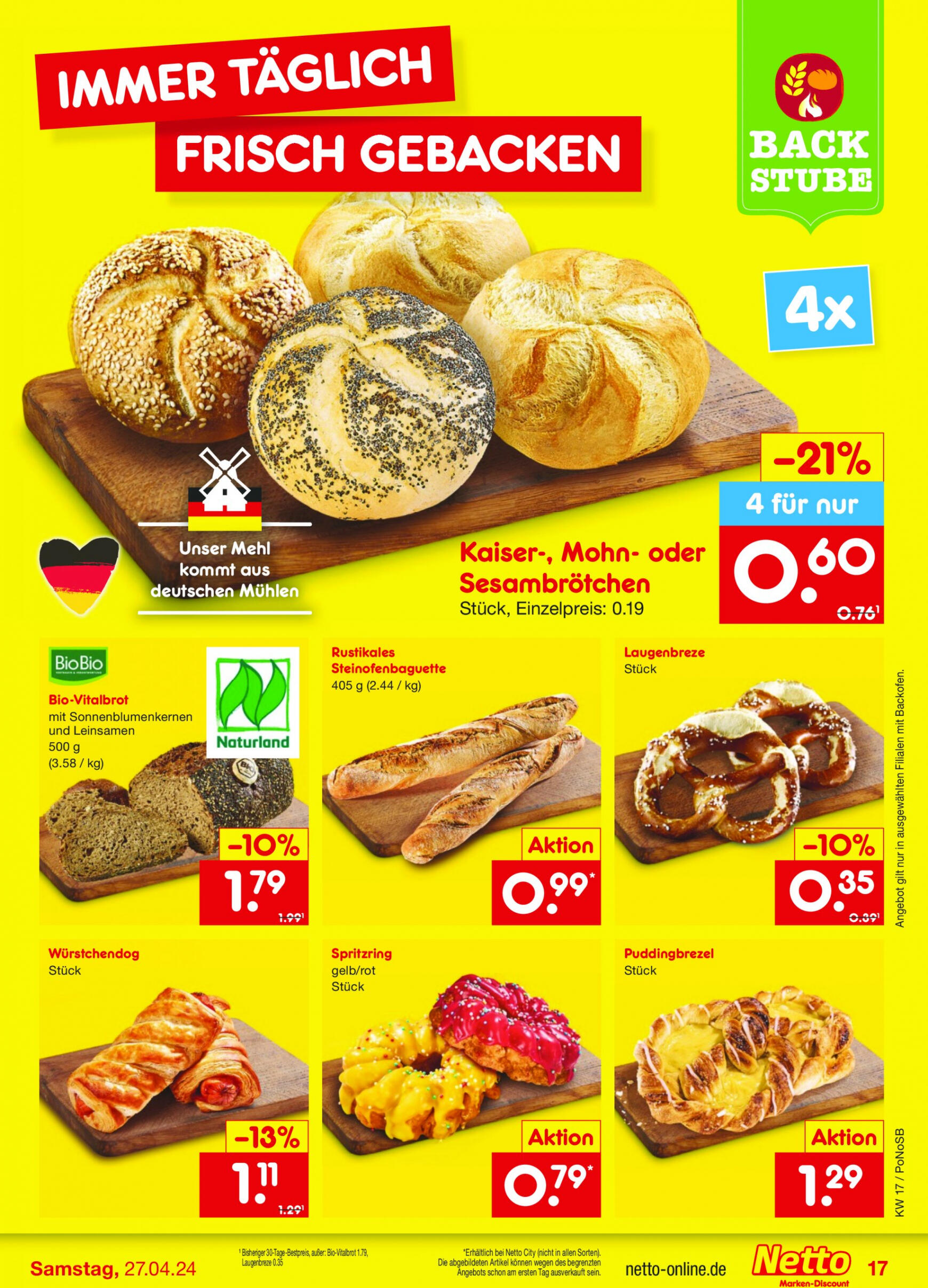 netto - Flyer Netto aktuell 22.04. - 27.04. - page: 19