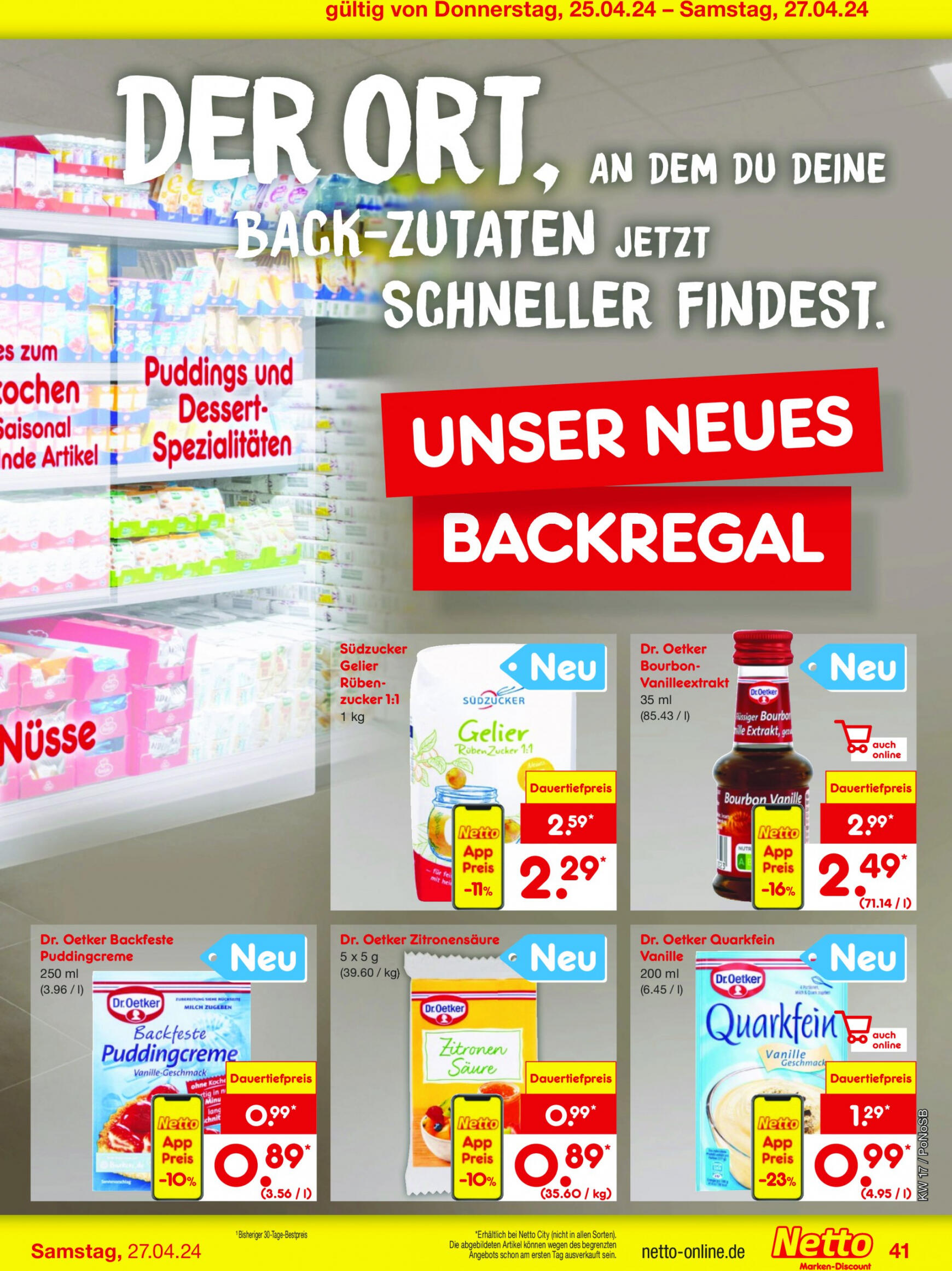 netto - Flyer Netto aktuell 22.04. - 27.04. - page: 47