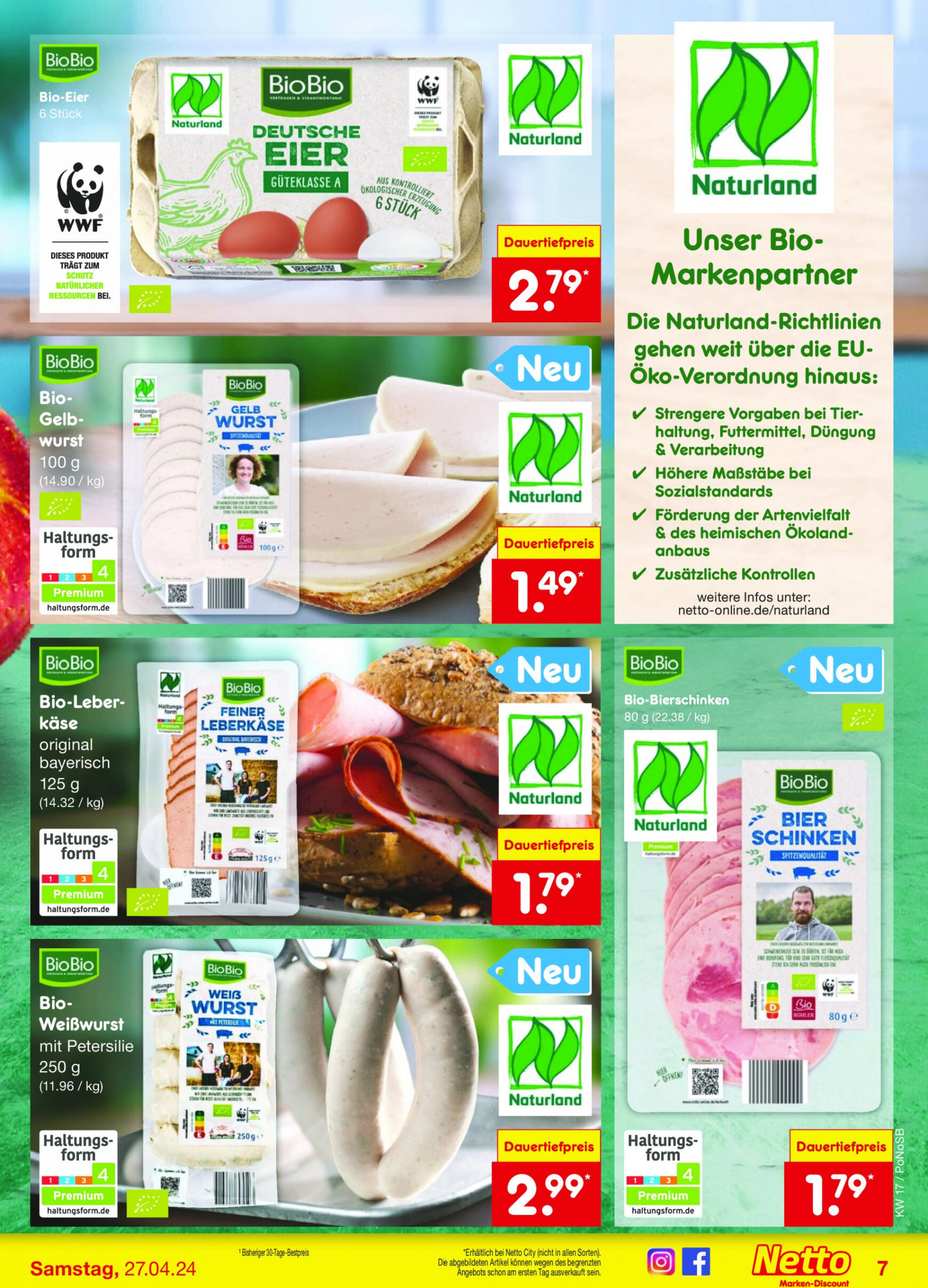 netto - Flyer Netto aktuell 22.04. - 27.04. - page: 7