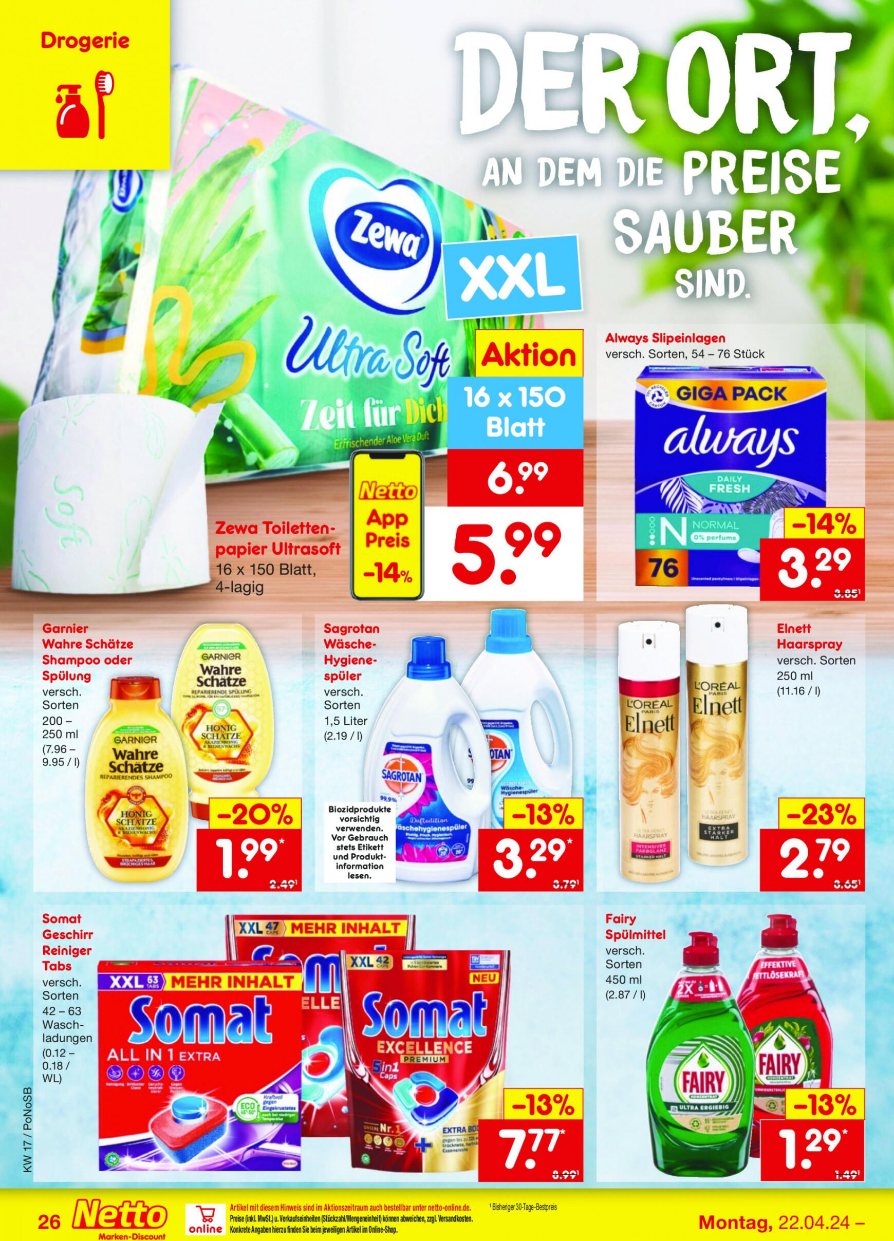 netto - Flyer Netto aktuell 22.04. - 27.04. - page: 28