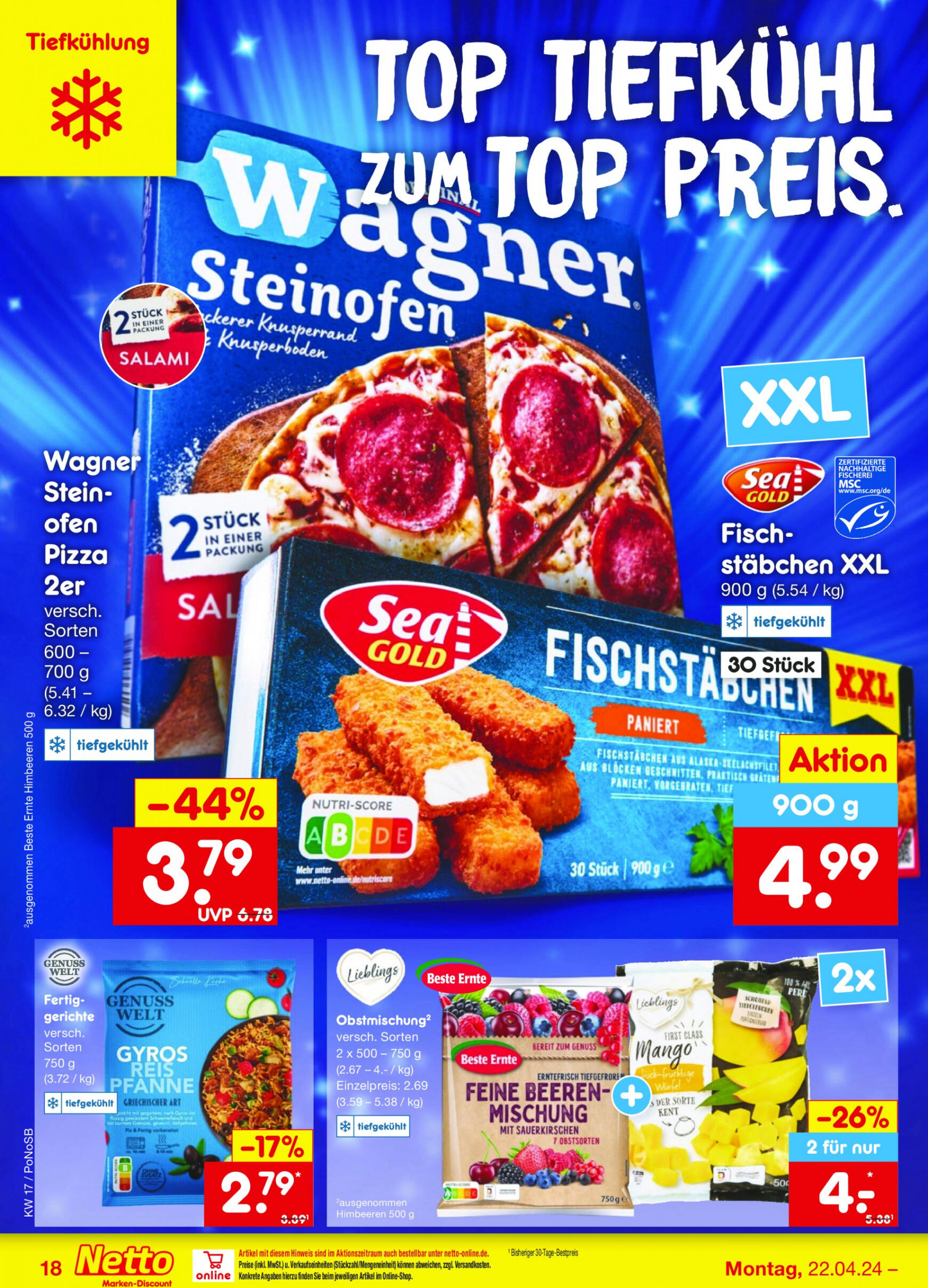 netto - Flyer Netto aktuell 22.04. - 27.04. - page: 20