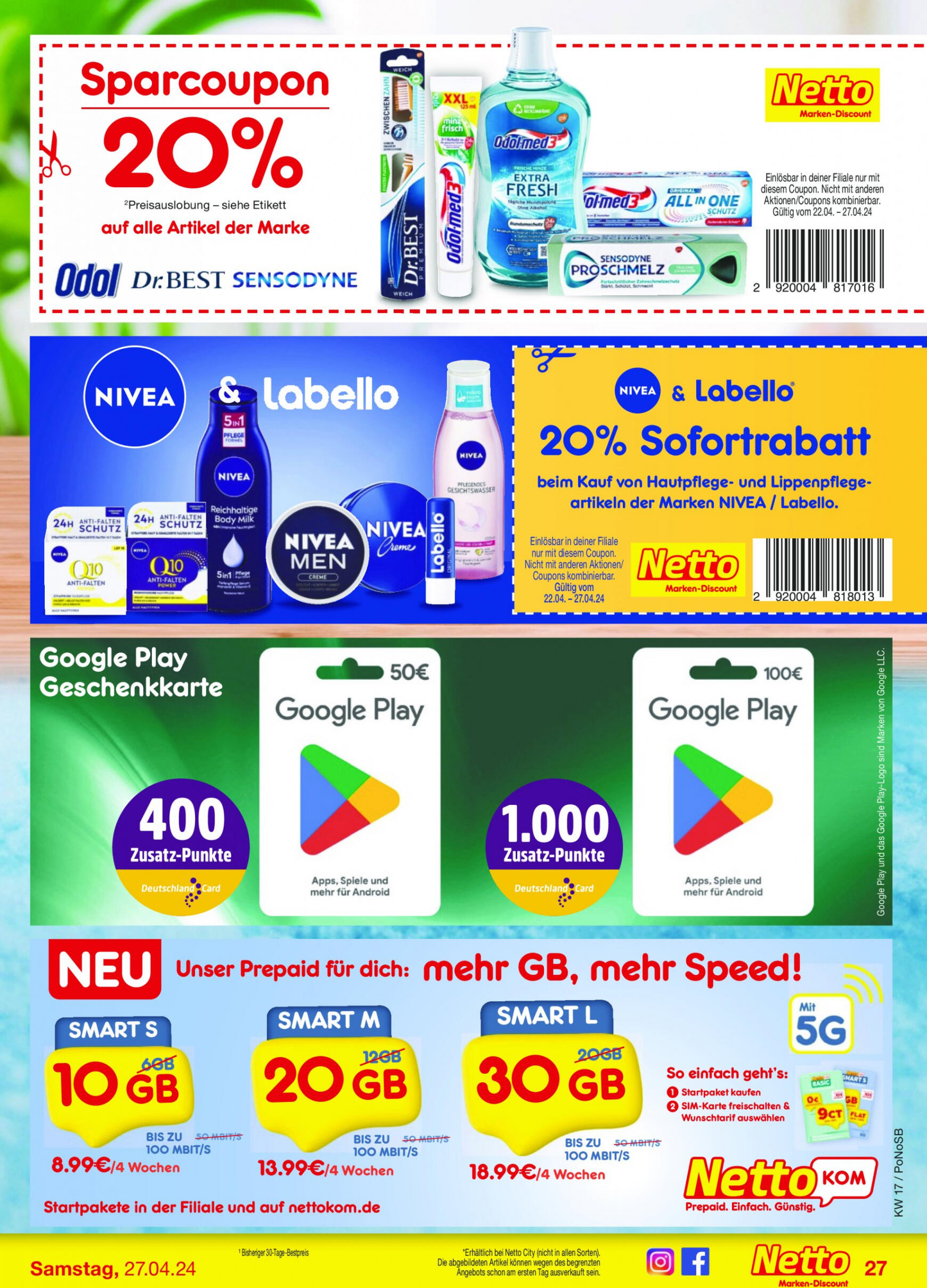 netto - Flyer Netto aktuell 22.04. - 27.04. - page: 29
