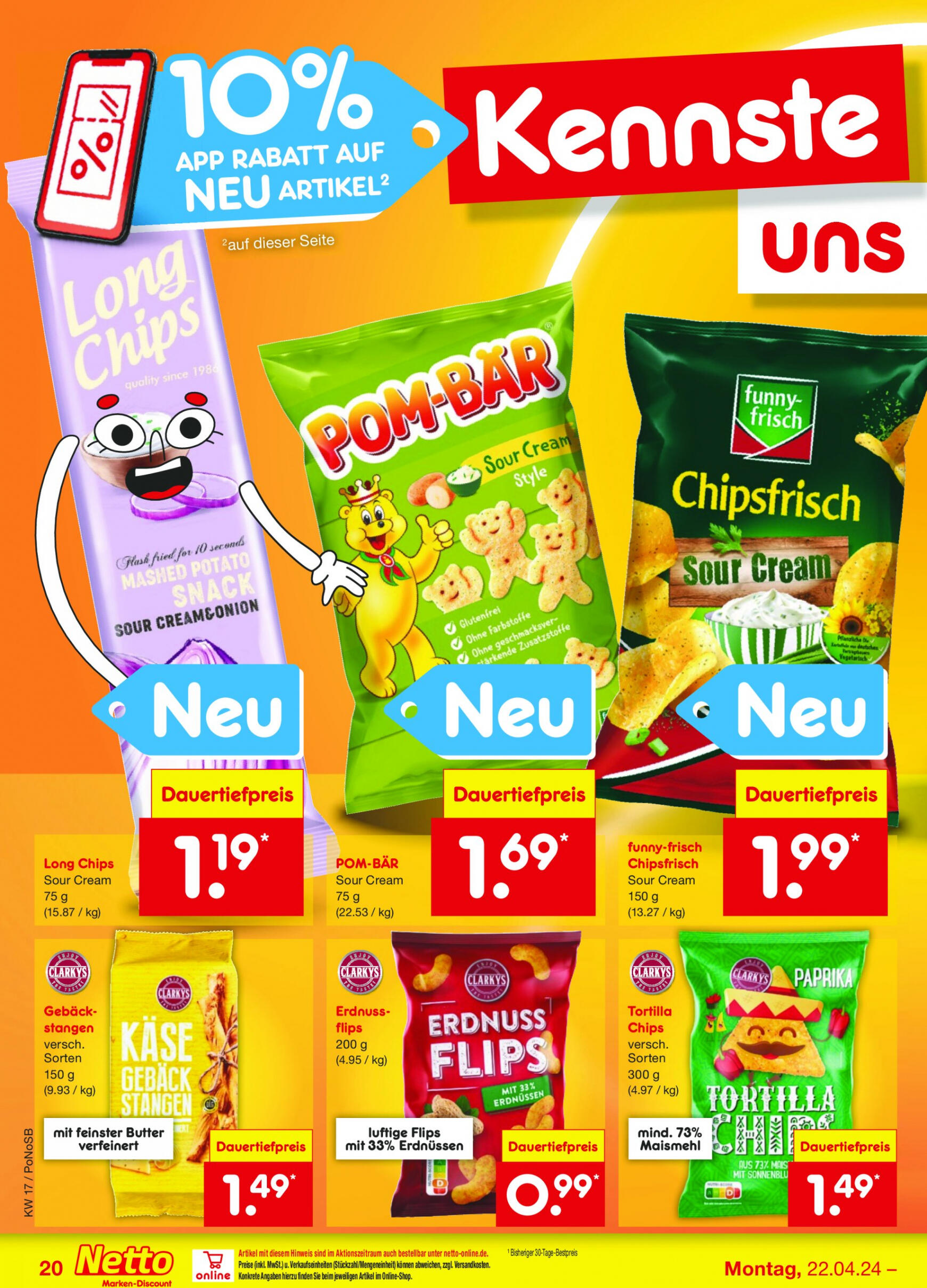 netto - Flyer Netto aktuell 22.04. - 27.04. - page: 22