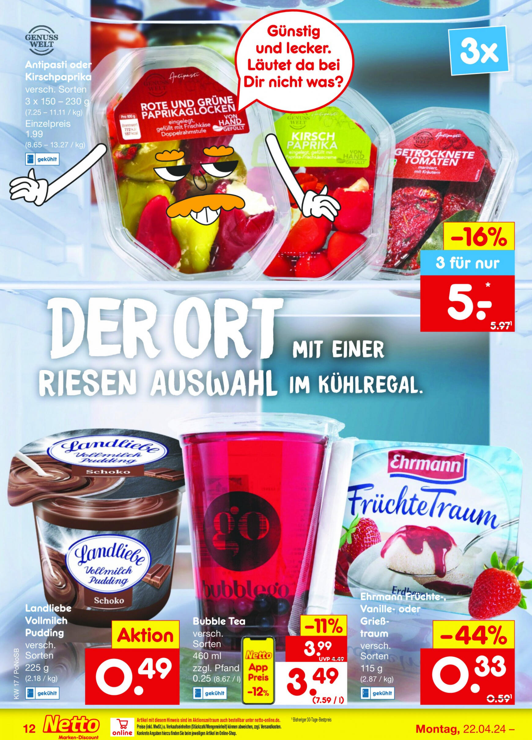 netto - Flyer Netto aktuell 22.04. - 27.04. - page: 12