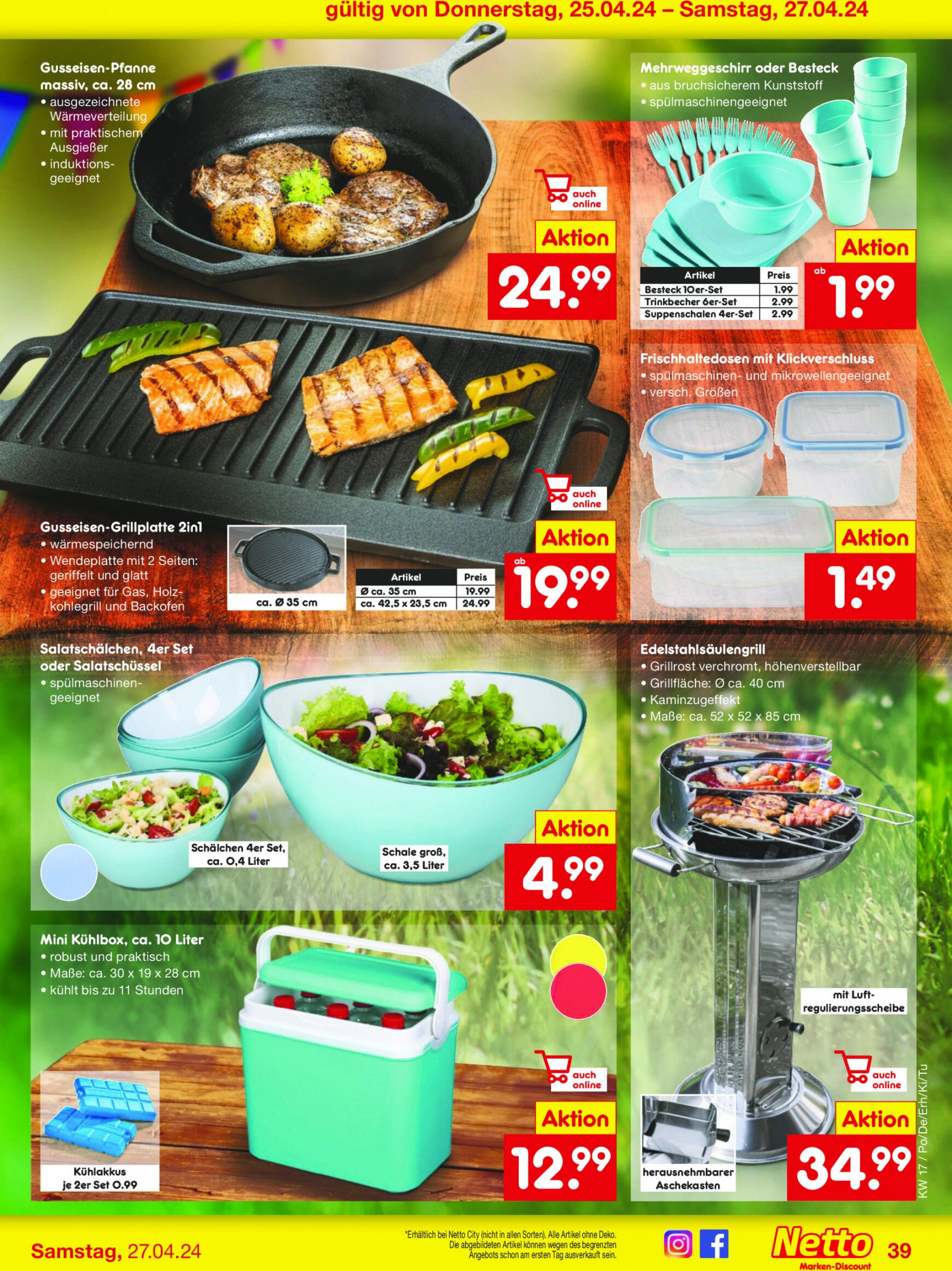 netto - Flyer Netto aktuell 22.04. - 27.04. - page: 45