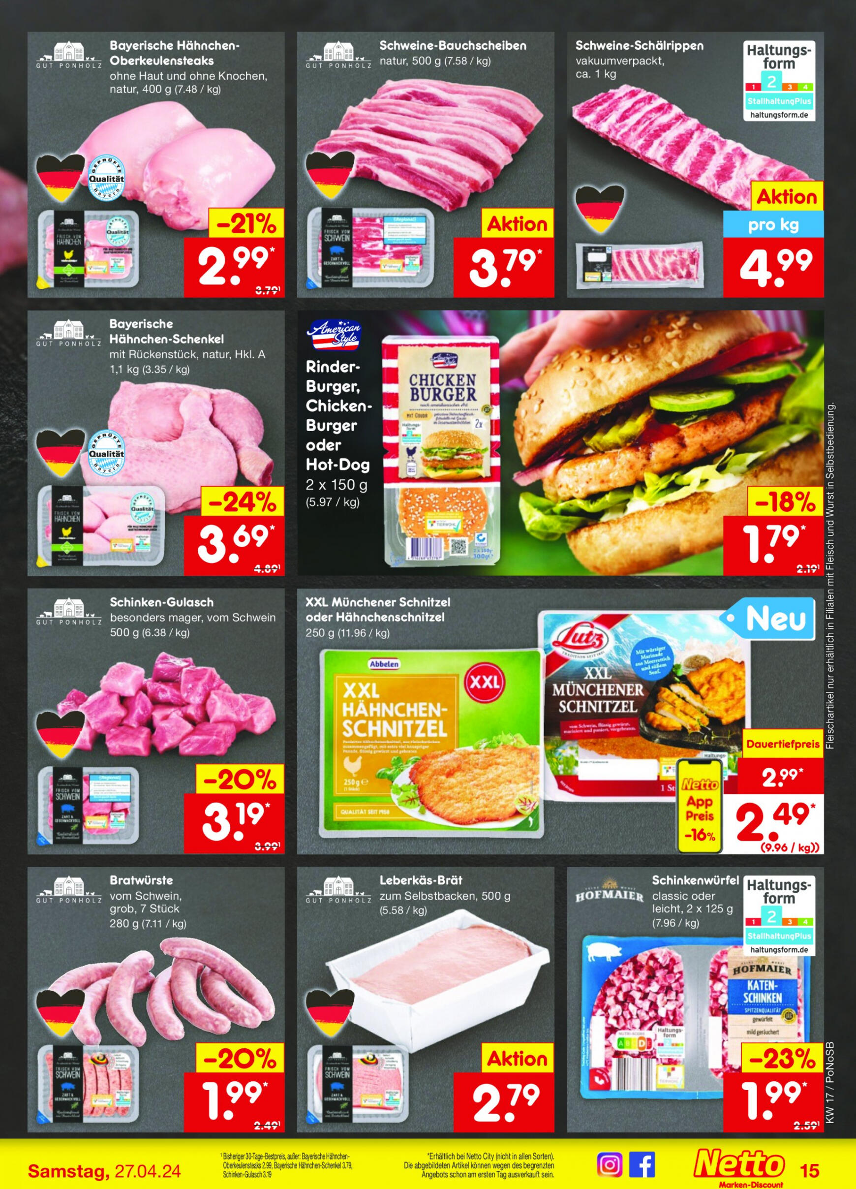 netto - Flyer Netto aktuell 22.04. - 27.04. - page: 17