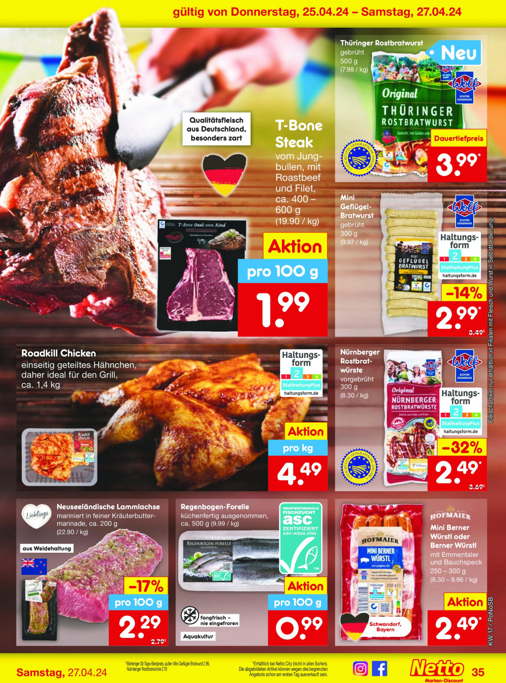 netto - Flyer Netto aktuell 22.04. - 27.04. - page: 41