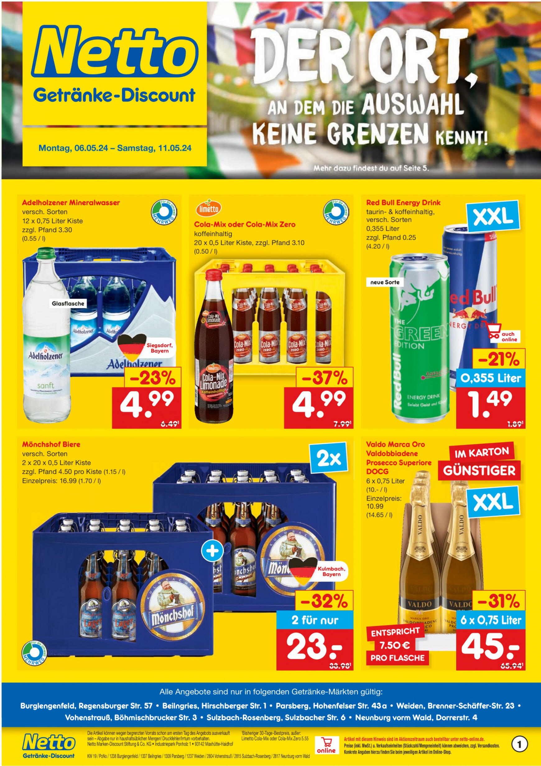 netto - Flyer Netto aktuell 06.05. - 11.05. - page: 1