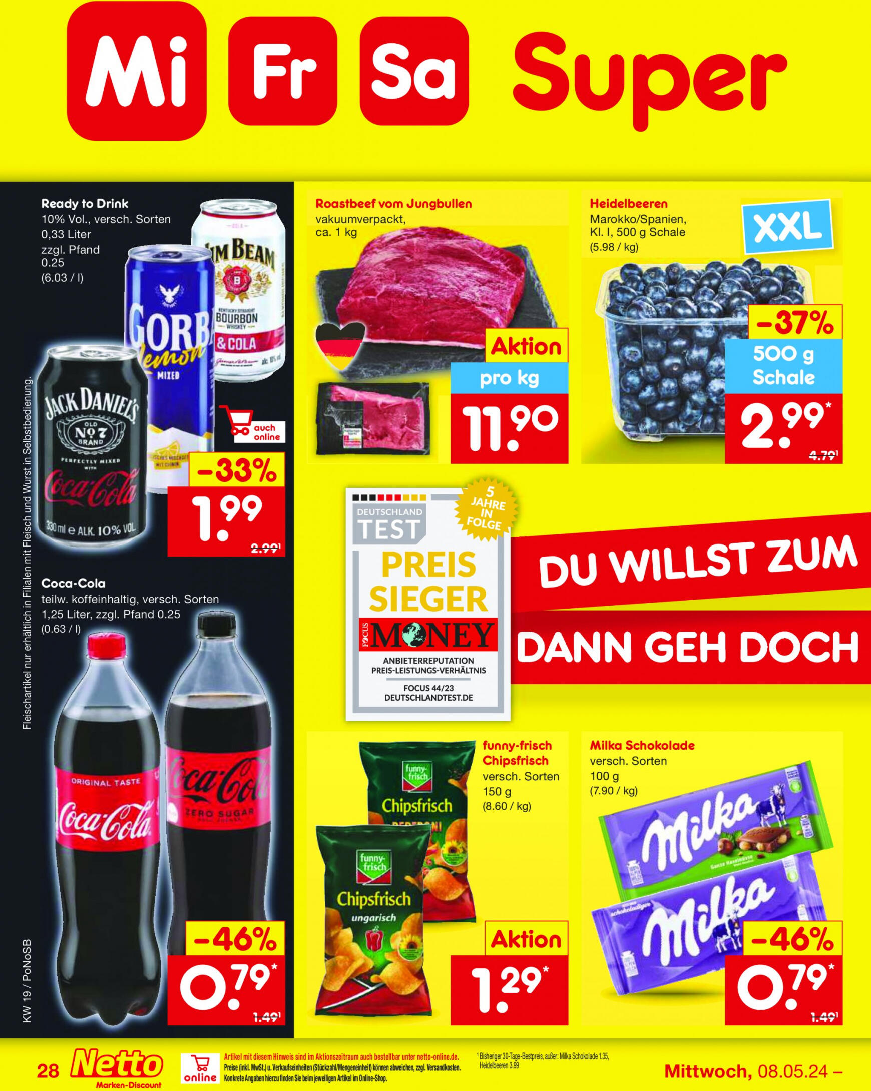 netto - Flyer Netto aktuell 06.05. - 11.05. - page: 38