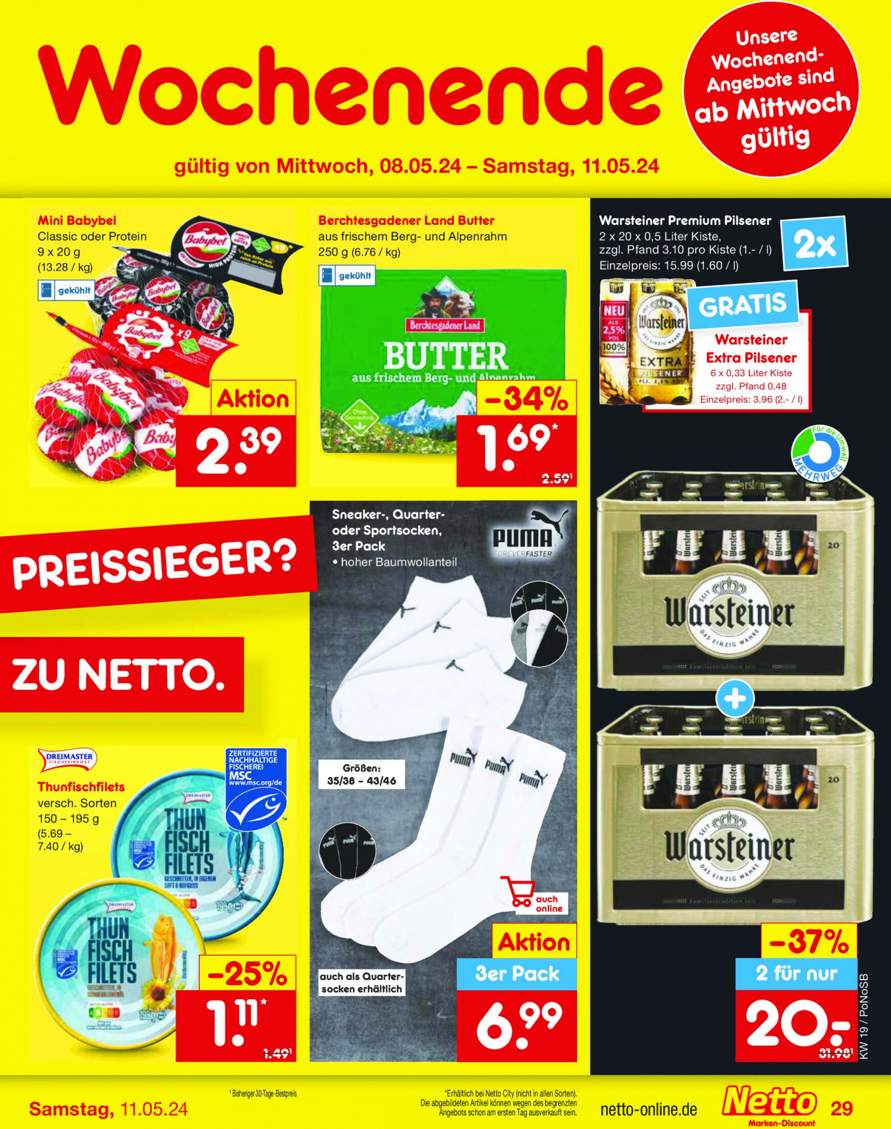 netto - Flyer Netto aktuell 06.05. - 11.05. - page: 39
