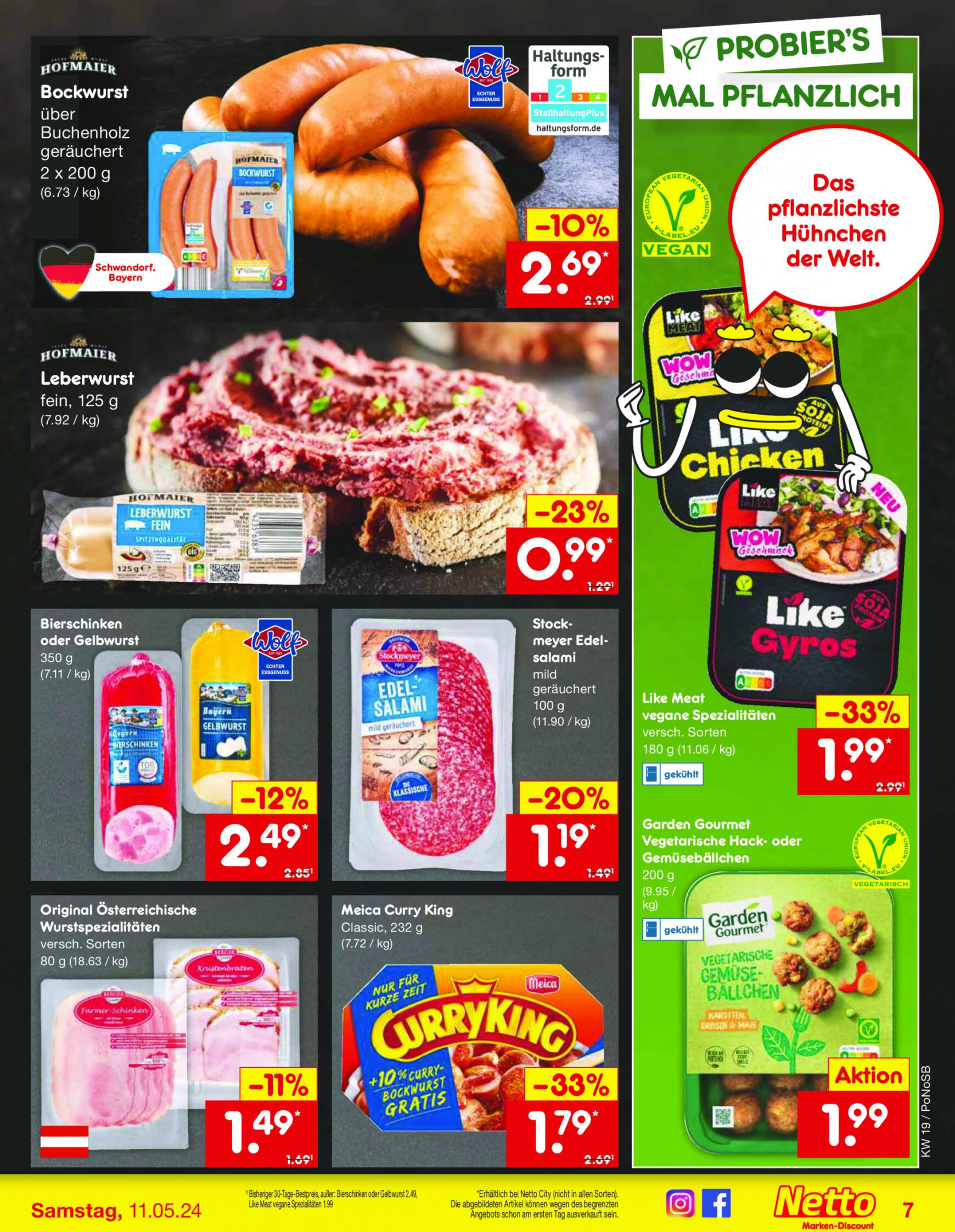 netto - Flyer Netto aktuell 06.05. - 11.05. - page: 7