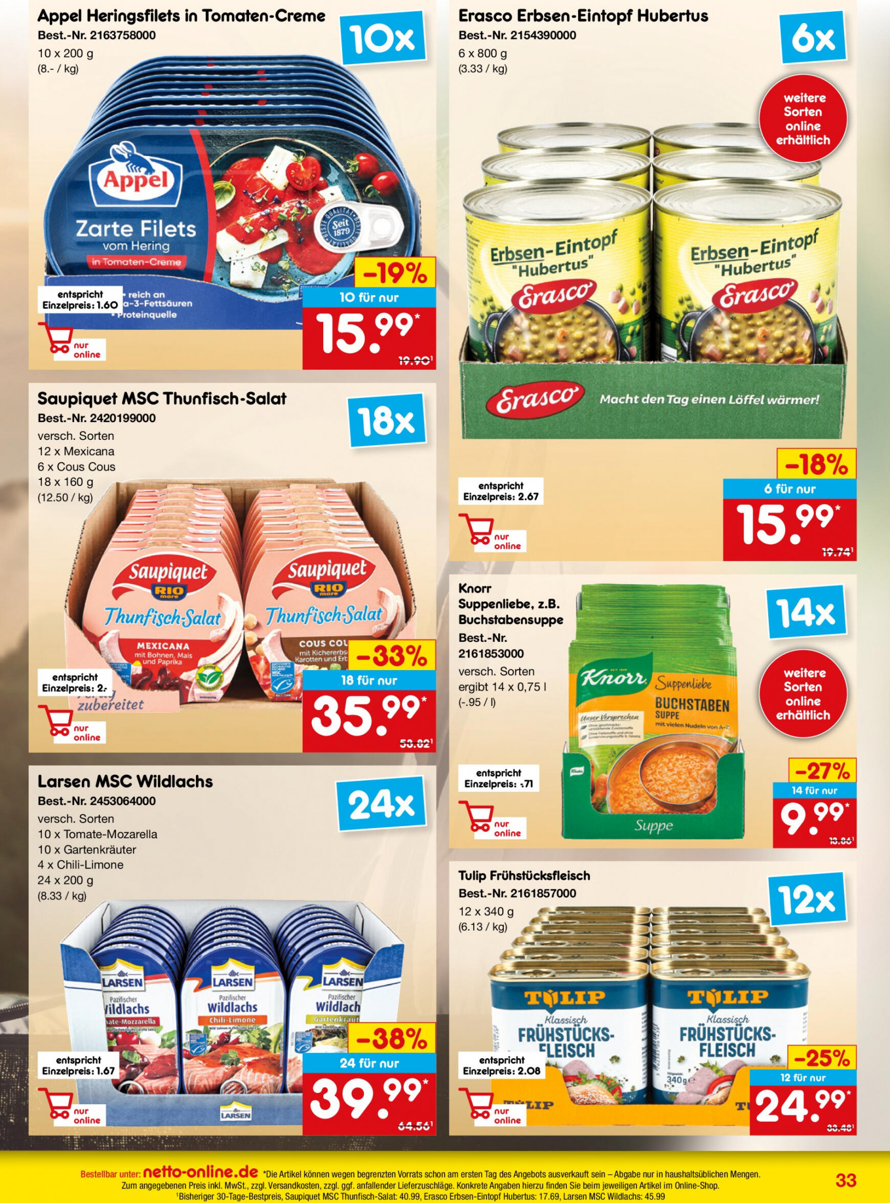 netto - Flyer Netto-online.de aktuell 01.06. - 30.06. - page: 33