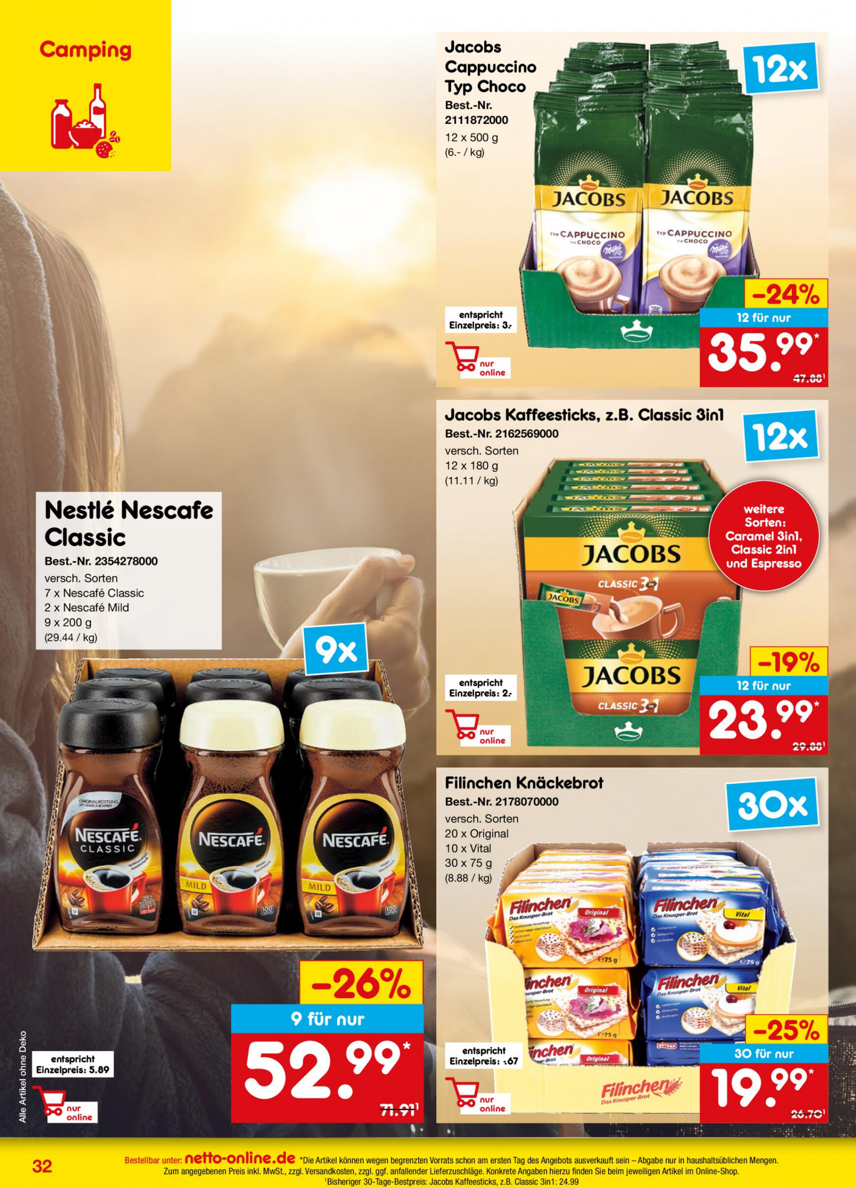 netto - Flyer Netto-online.de aktuell 01.06. - 30.06. - page: 32